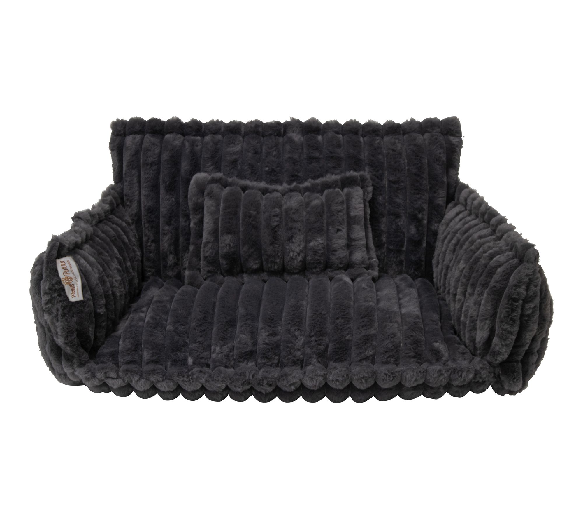 Paw & Purrs Grooved Pet Bed for Small to MediumDogs or Cats