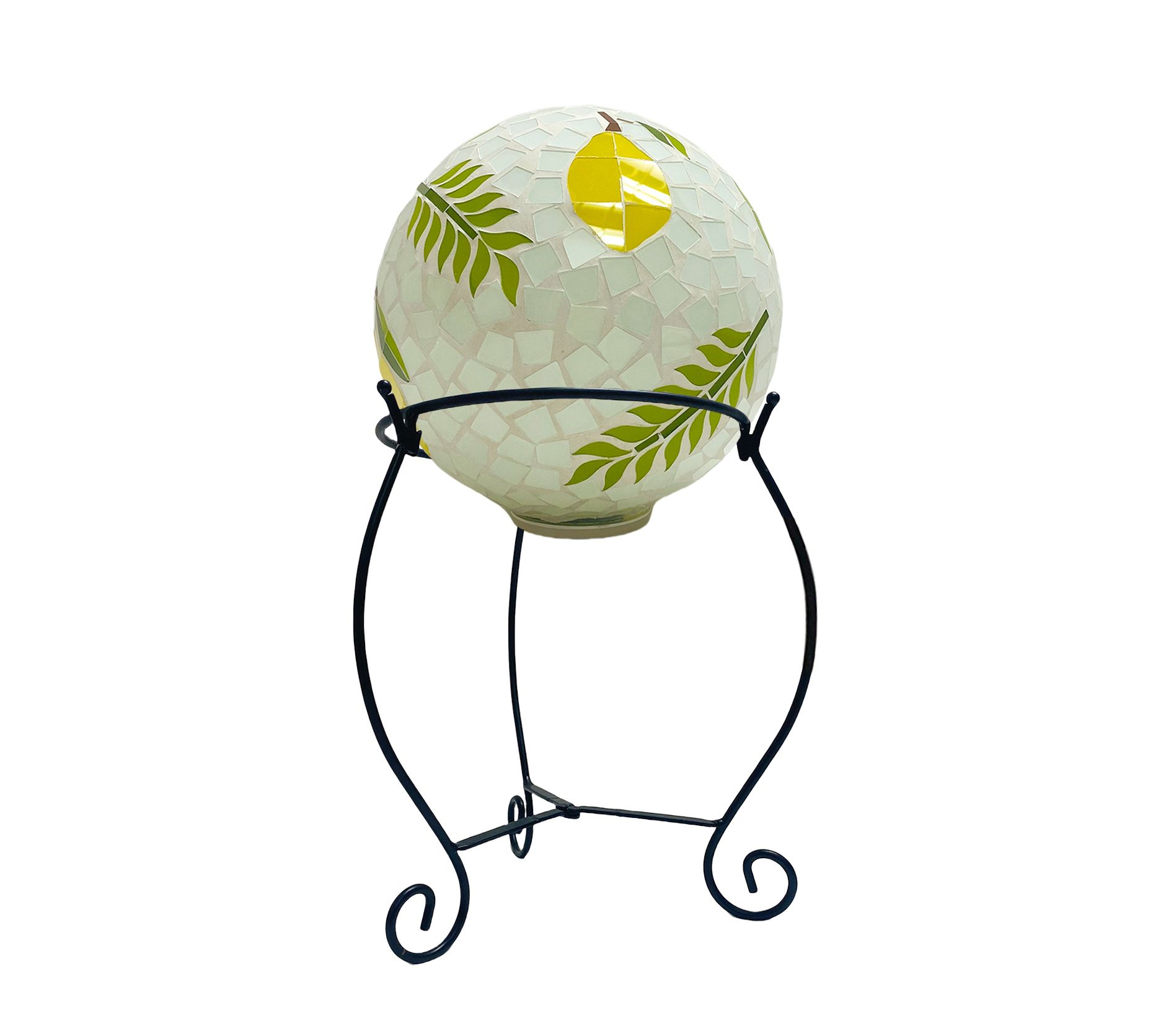 "As Is" Temp-tations Outdoors Mosaic Gazing Ball with Stand