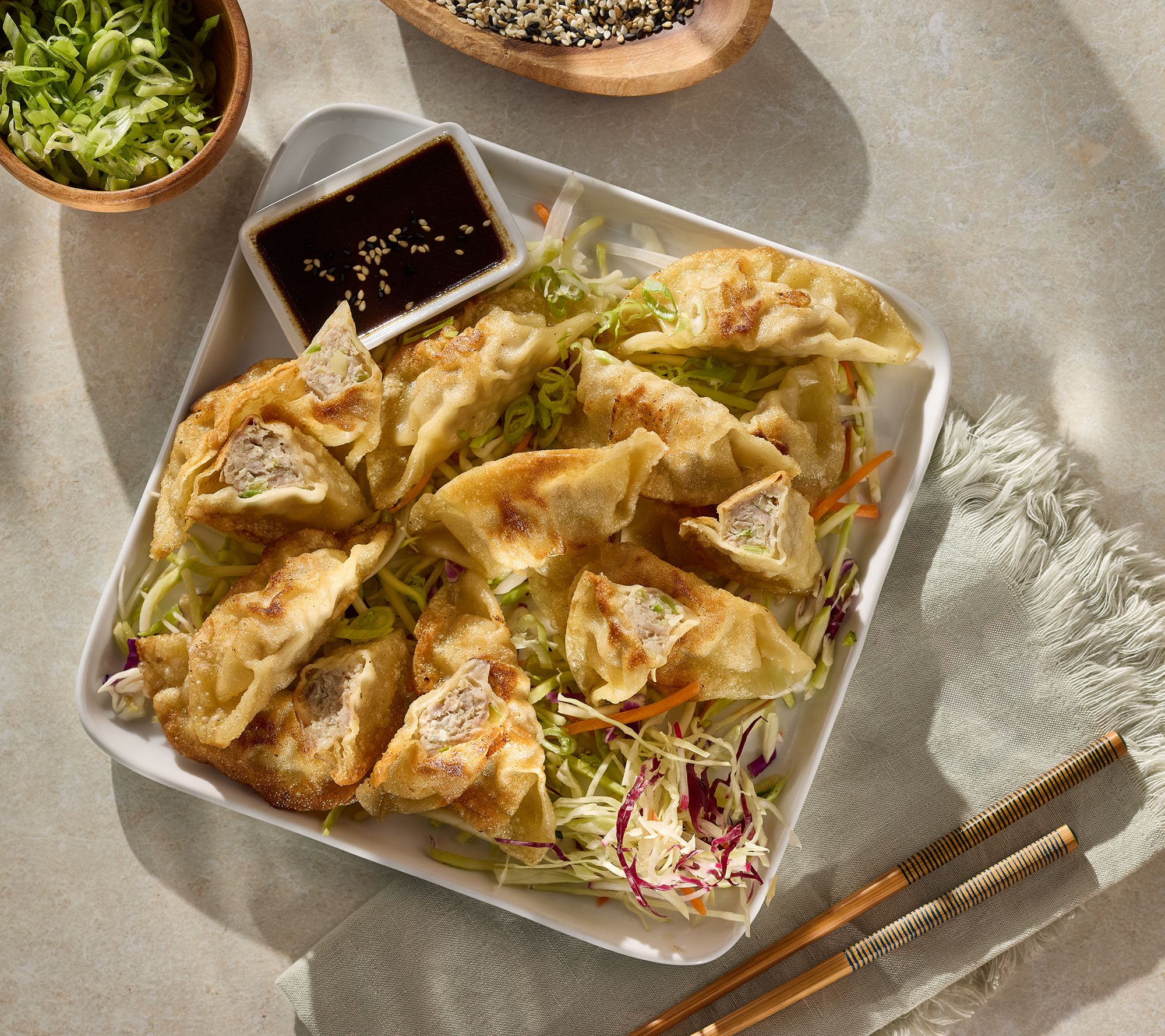 The Perfect Gourmet 150-piece Potstickers Auto-Delivery