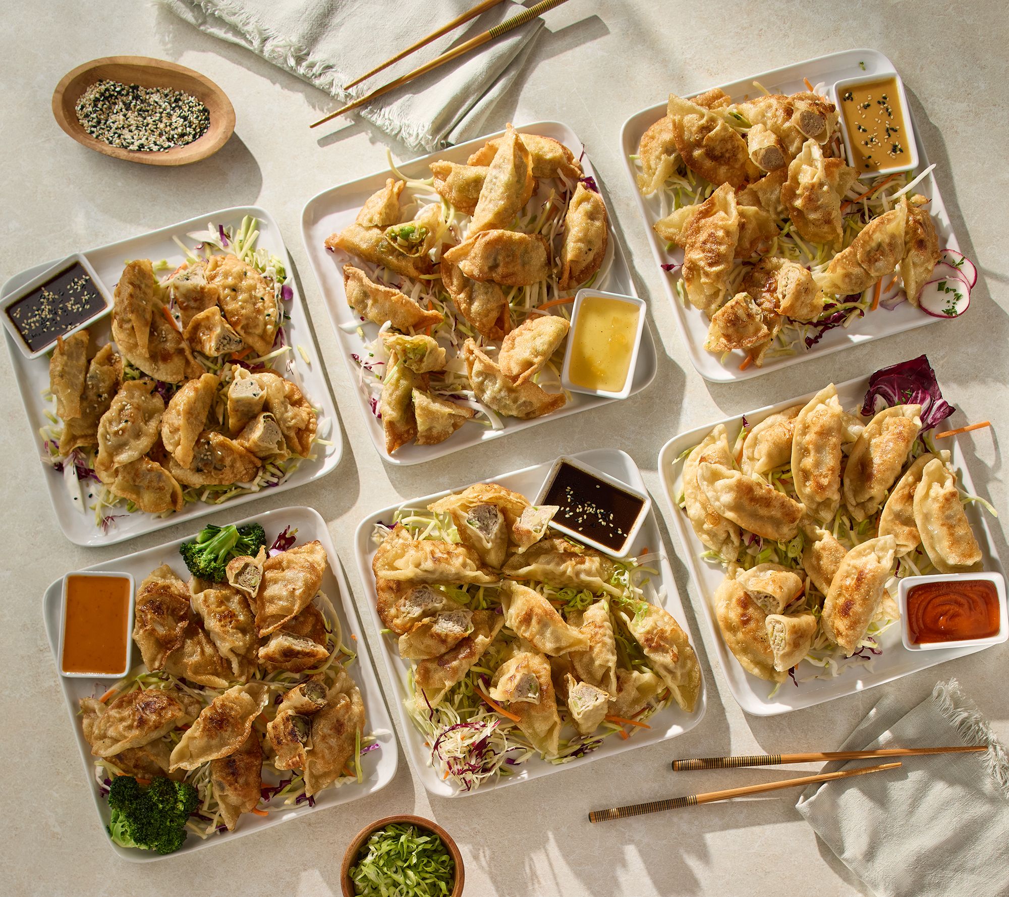The Perfect Gourmet 150-piece Potstickers Auto-Delivery
