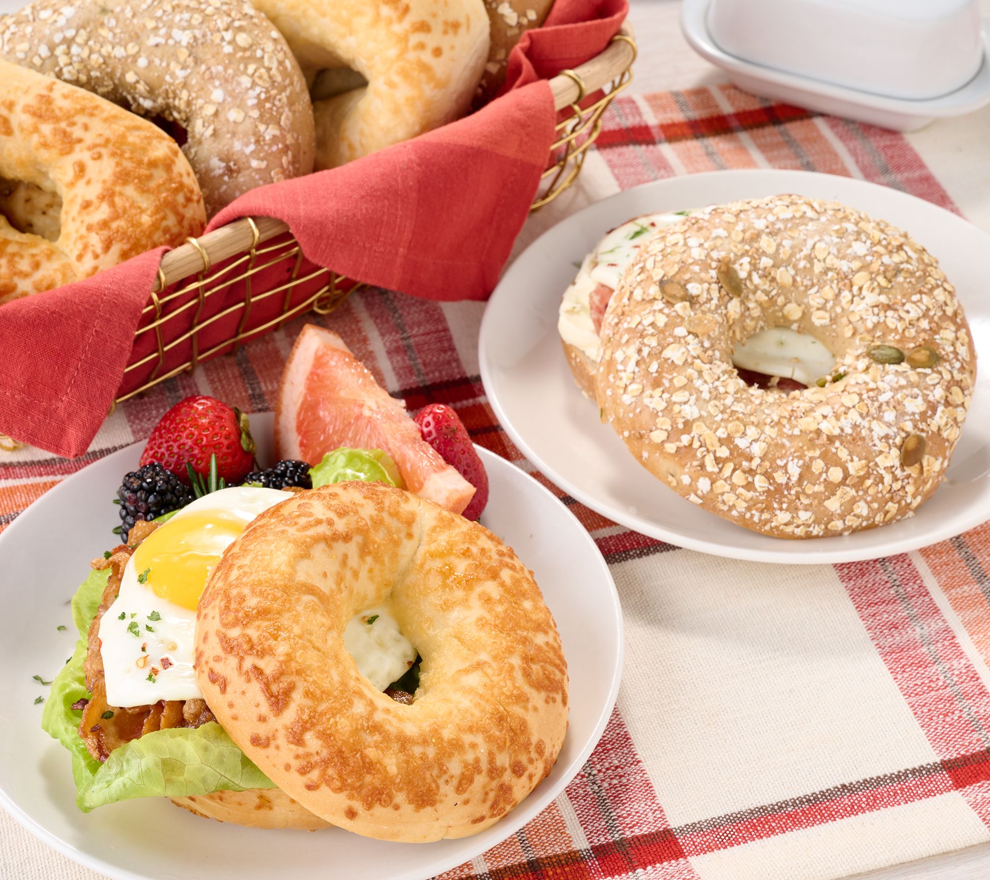  Just Bagels (24) 4-oz NYC Bagels In Choice of Flavors
