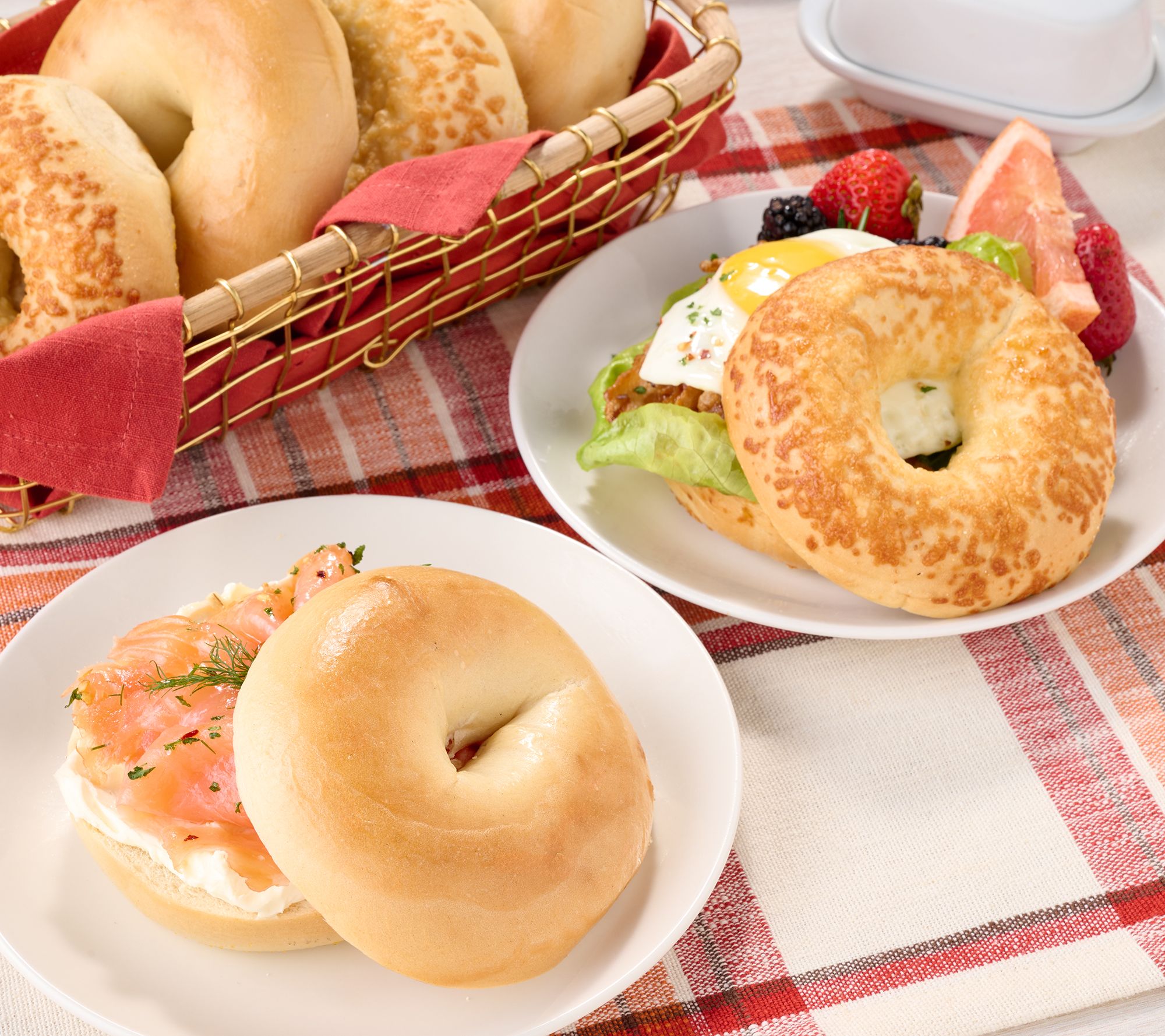 Just Bagels (24) 4-oz NYC Bagels In Choice of Flavors