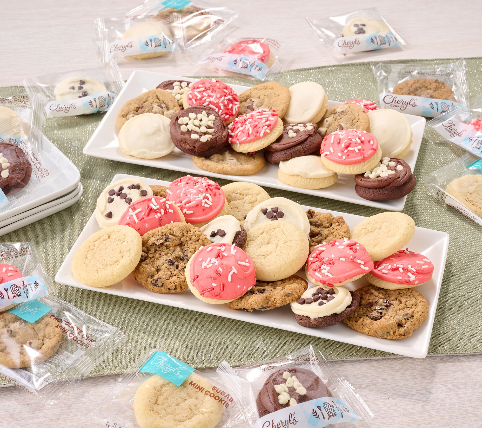 SH11/9 Cheryls 48 Piece Holiday Mini Cookies Auto-Delivery