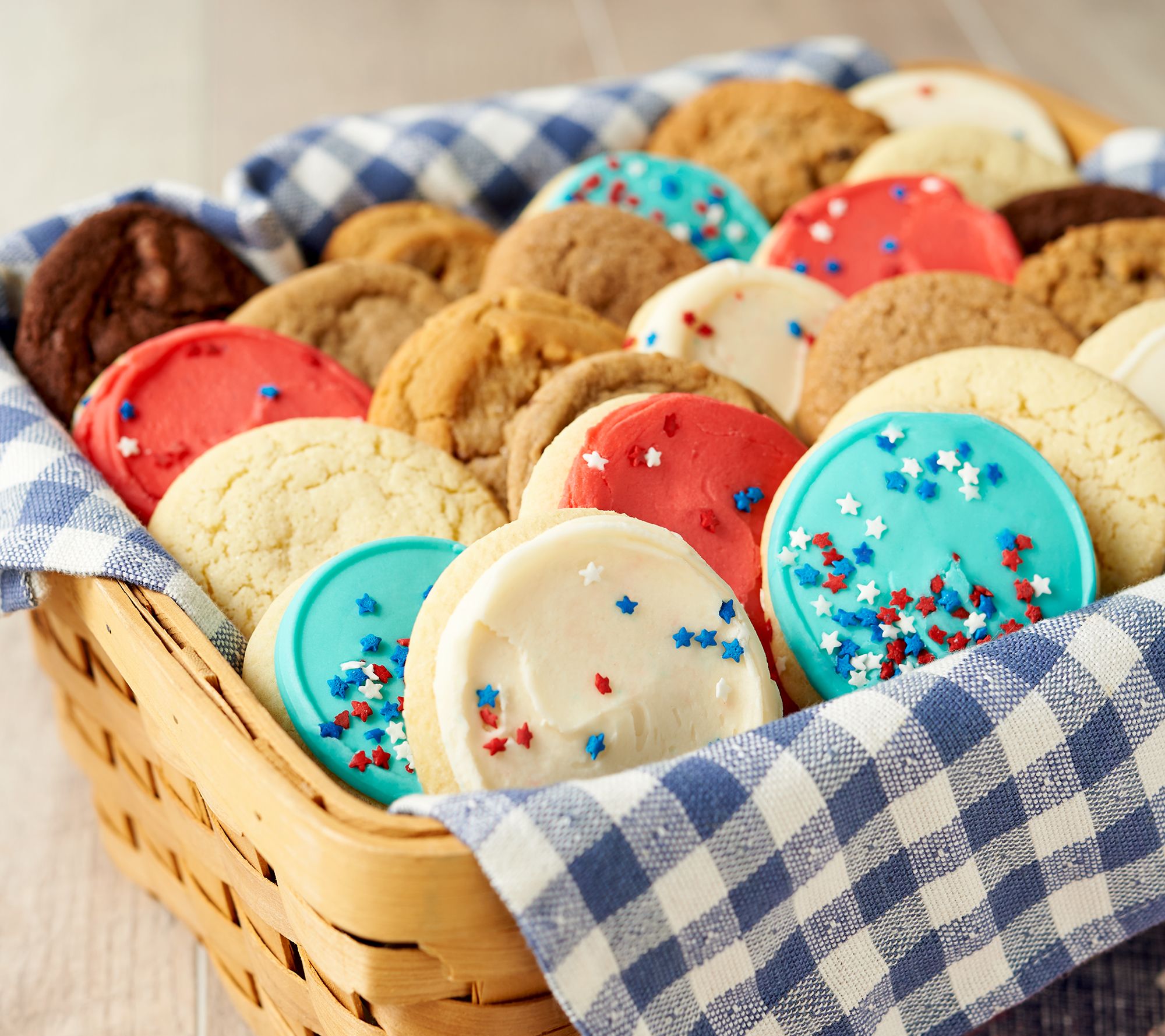 Cheryl's 36Piece Patriotic Summer Cookie Assortment