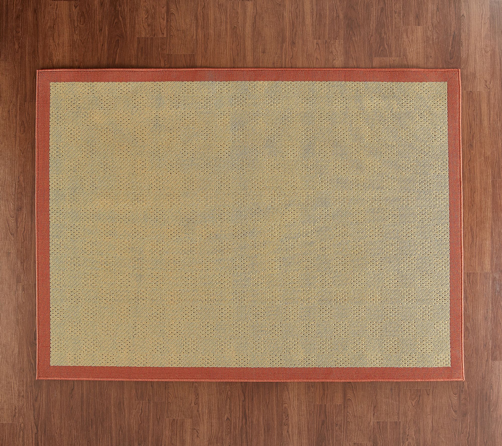 Veranda Living 5'x7' Classic Solid Border In/Outdoor Rug