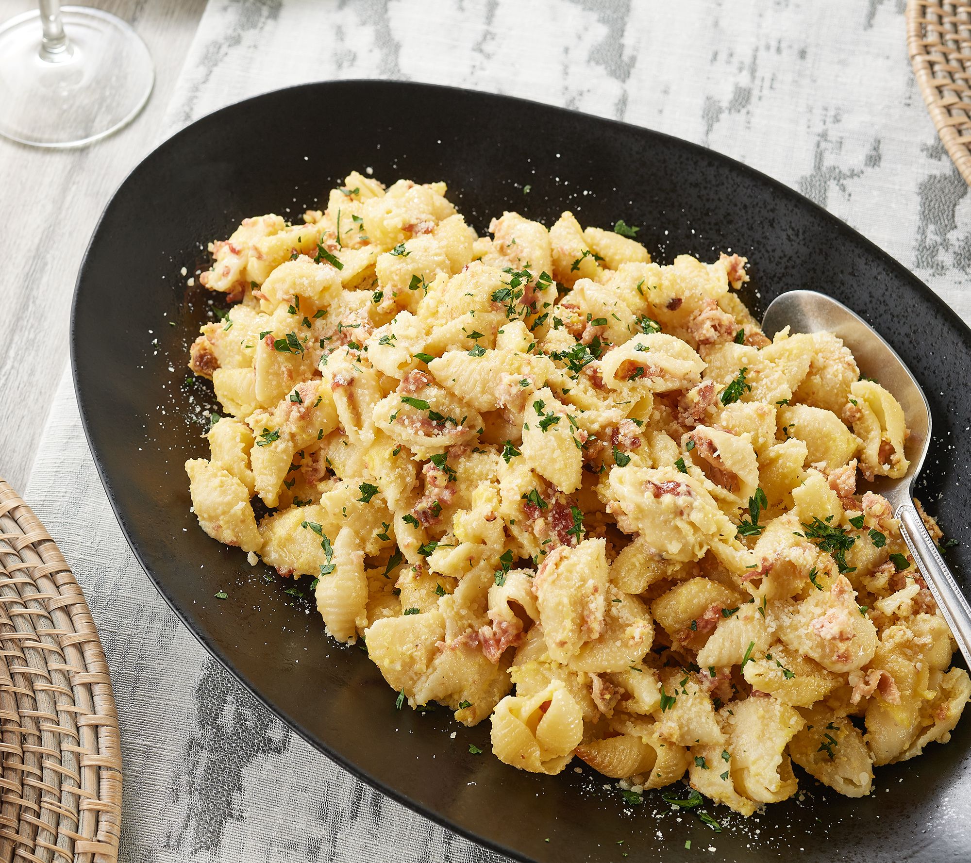 Frankie Avalon (2) 2.5lb Trays of Italian Carbonara with Bacon