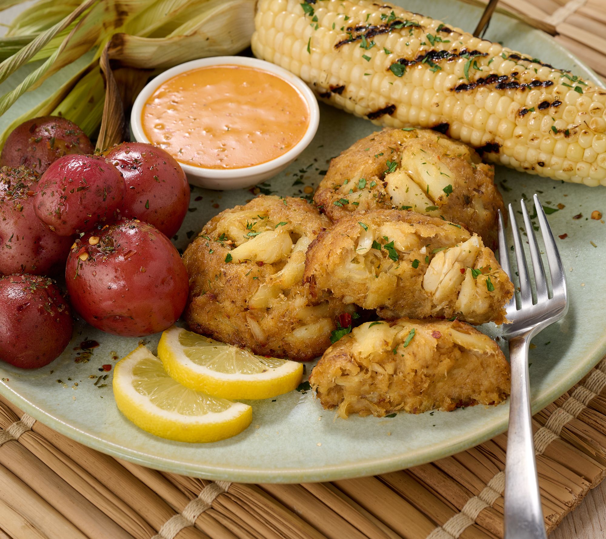 Graham&Rollins (10) 4oz Chesapeake Style Crab Cakes