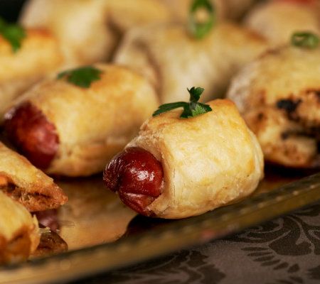 Cuisine Innovations 48-pc. Puff Pastry Hors D'oeuvres Asst. - QVC.com