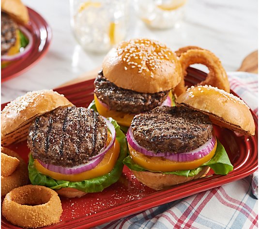 Kansas City (20) 6-oz Brisket Burgers with Seasoning Packets