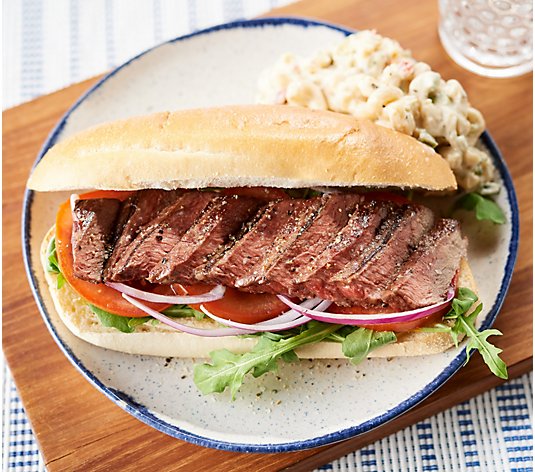 Kansas City (10) 4-oz Sirloin Sandwich Steaks Auto-Delivery