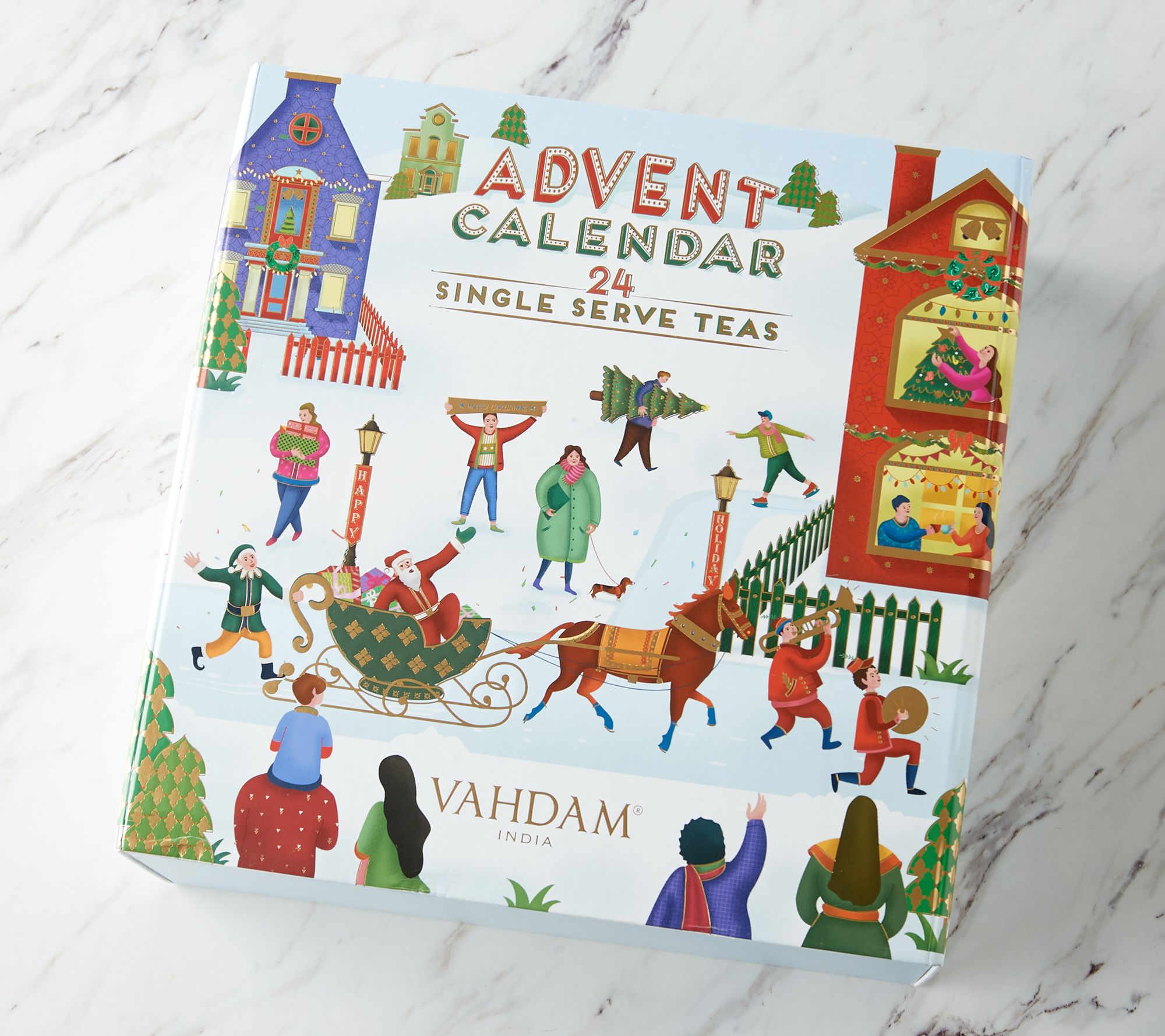Vahdam Christmas 24 Tea Advent Calendar Gift Set