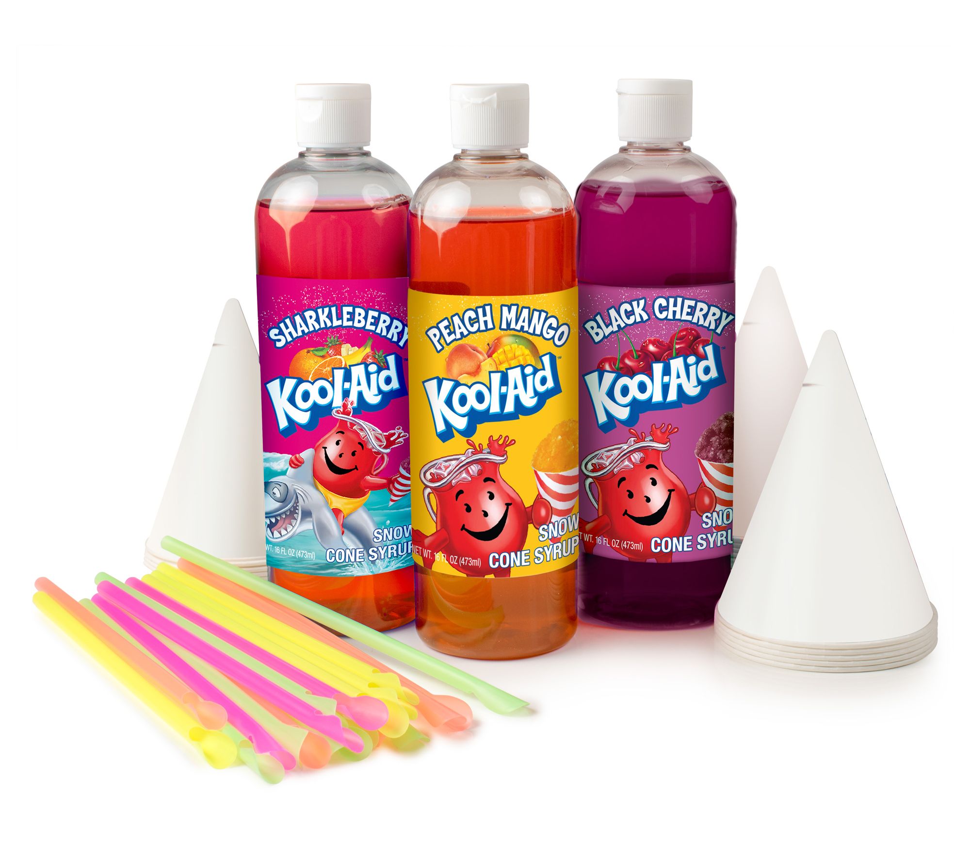 Kool-Aid KASCK3BPS Snow Cone Syrup Party Kit