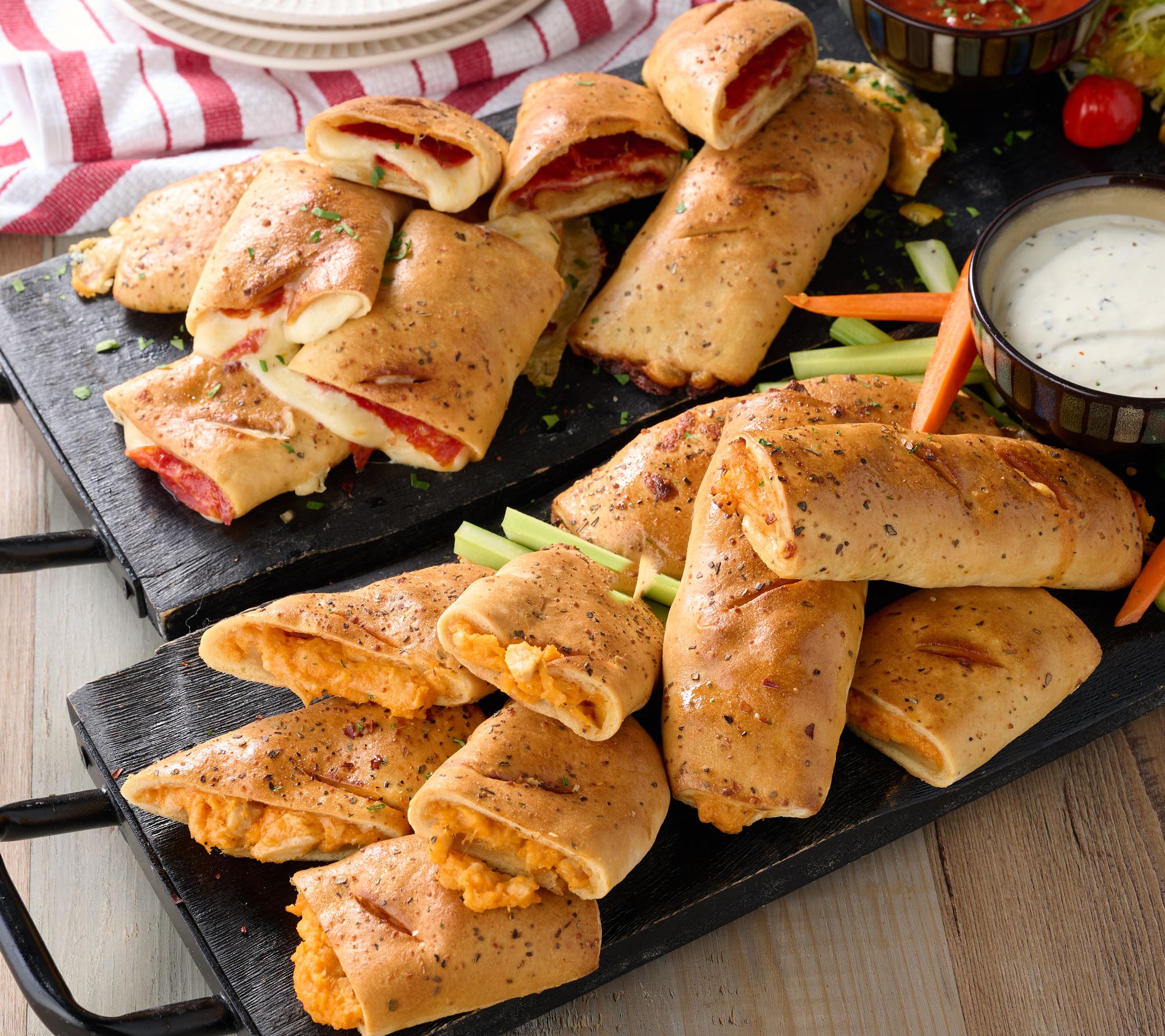 Taste of Italy (10) 6-oz Choice of Flavored Stromboli