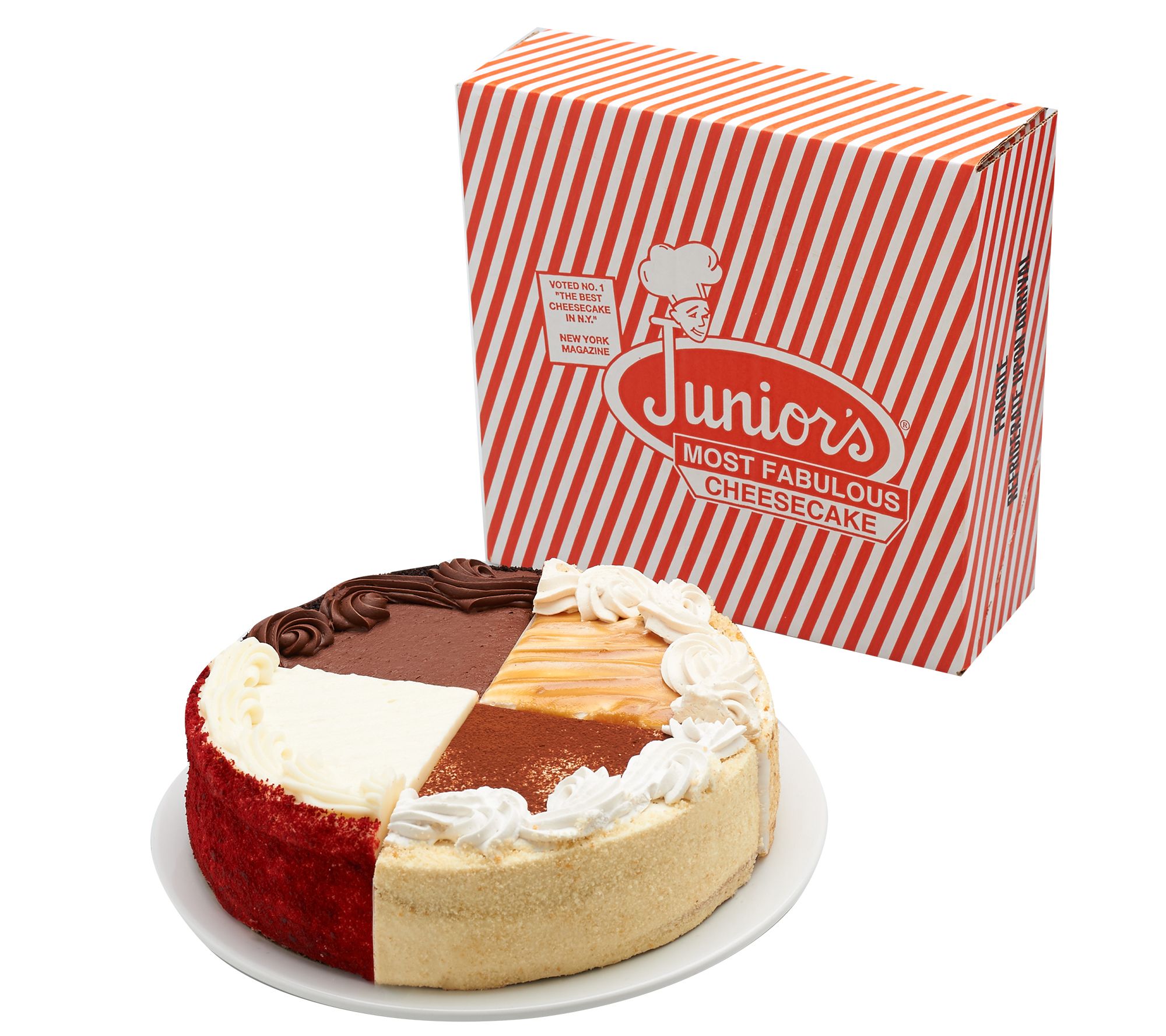 Junior's 5-lb Layer Cake Sampler - QVC.com