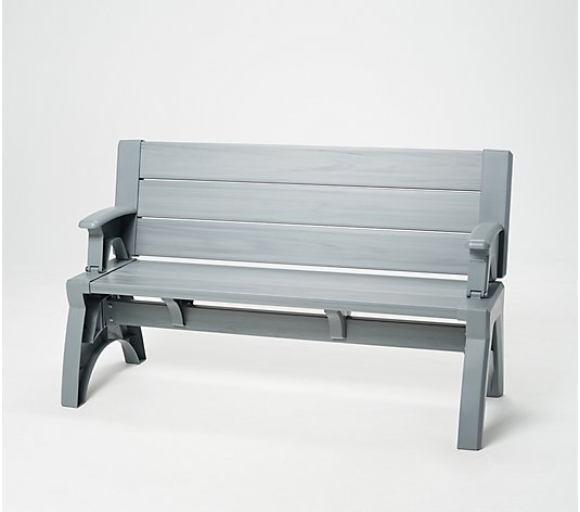 Convert-A-Bench Gen II XL Designer Series Indoor/Outdoor Bench-To-Table