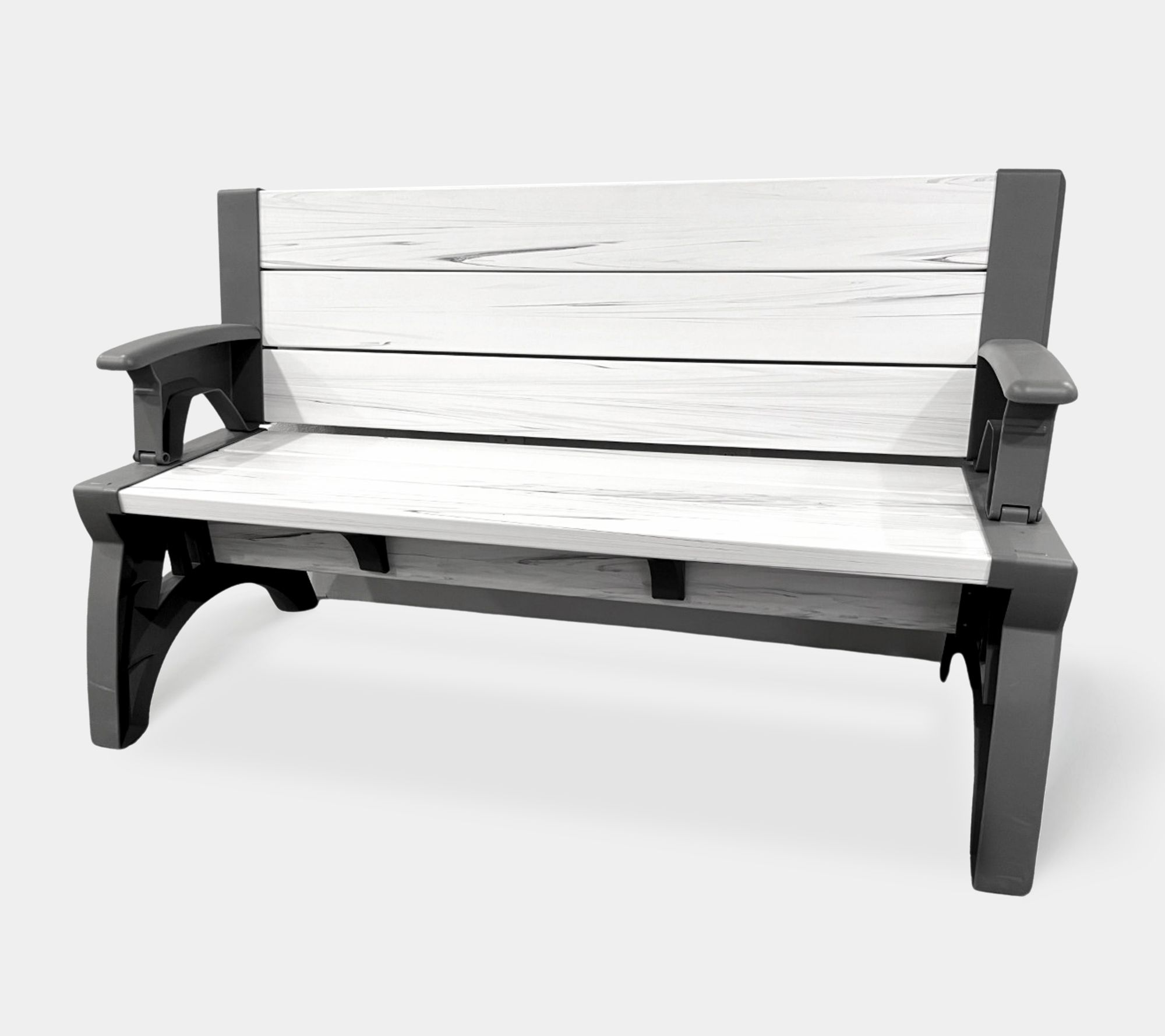 Convert A Bench Gen II XL Designer Series Indoor Outdoor Bench To Table QVC