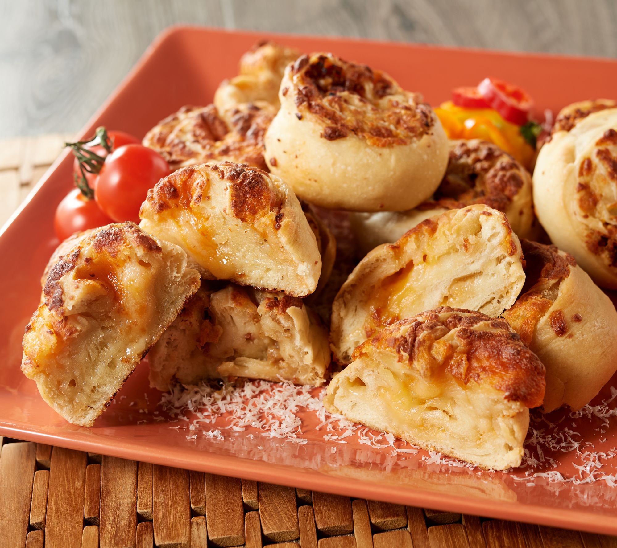 Tringale's (10) 4-oz Gourmet Pizza Pinwheels