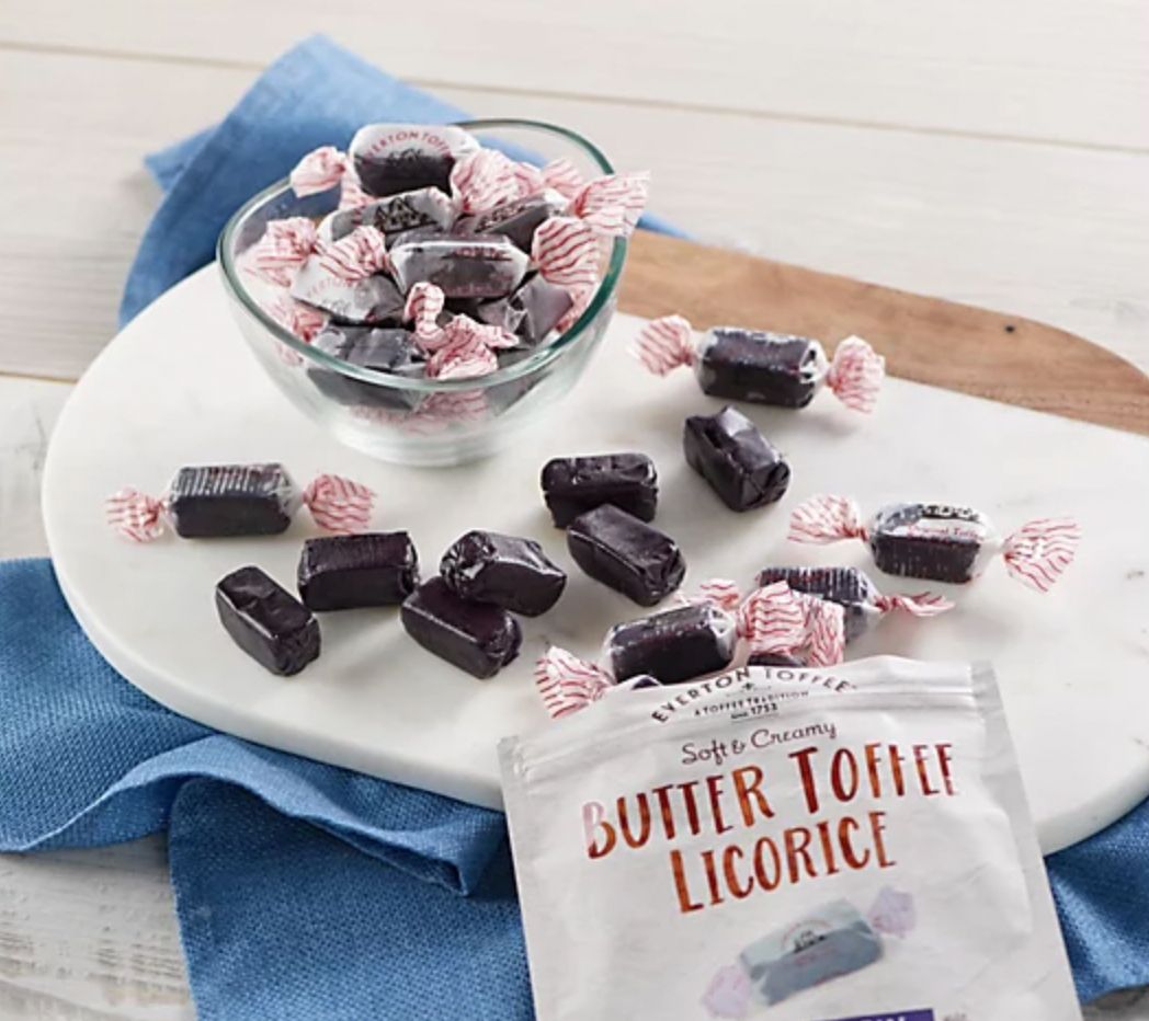 Everton Toffee (20) 4oz Bags Licorice Butter To ffee Caramels