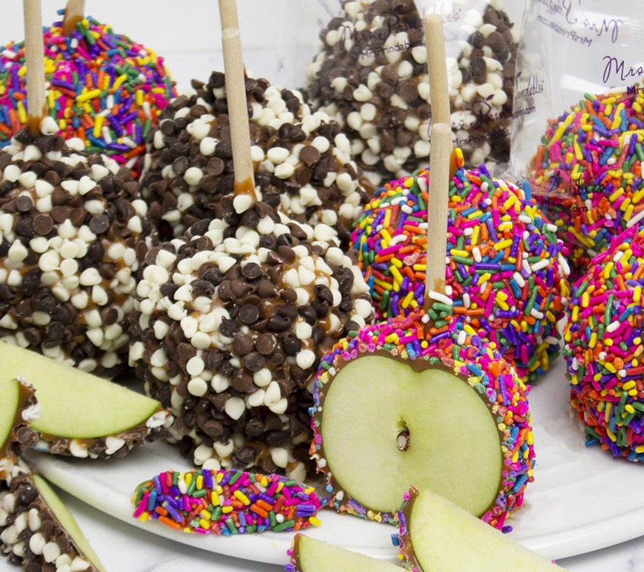 Mrs. Prindable's 12-Pc Spring Individual Caramel Apples