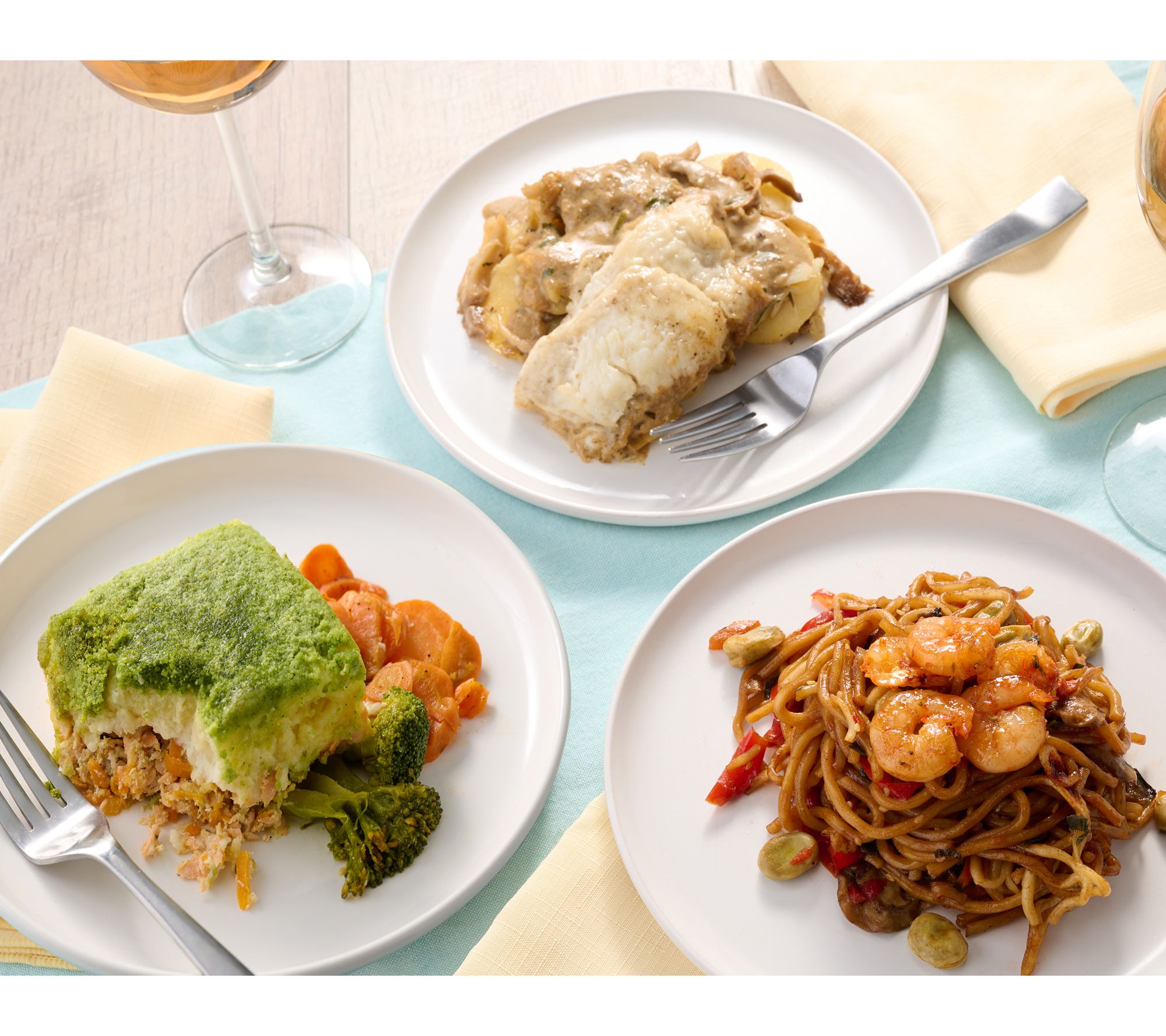 5 Minute Gourmet (6)12oz Microwave Salmon, Shrimp & Halibut Meals