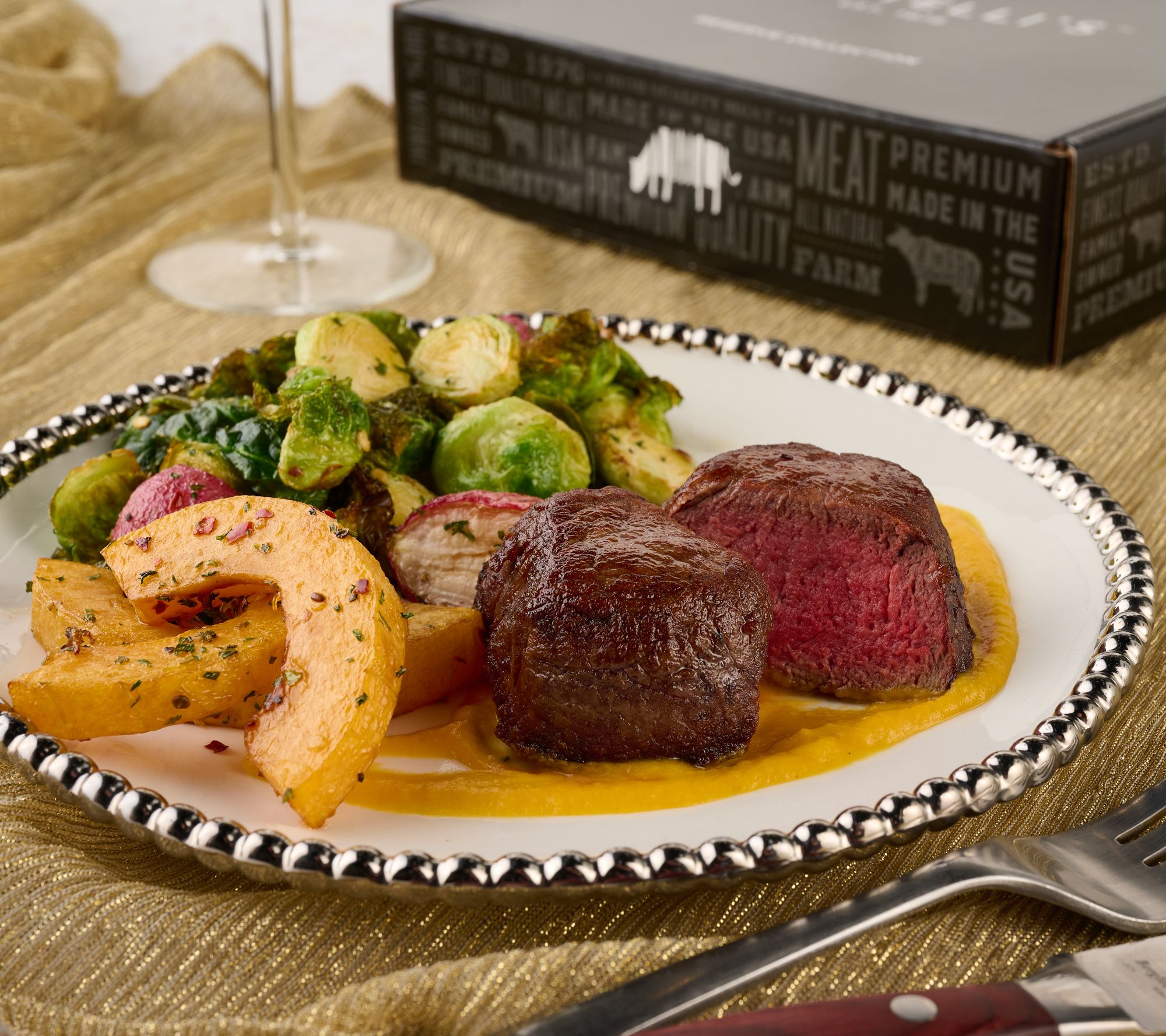 Rastelli's (12) 4-oz Black Angus Filet Mignon In Gift Boxes