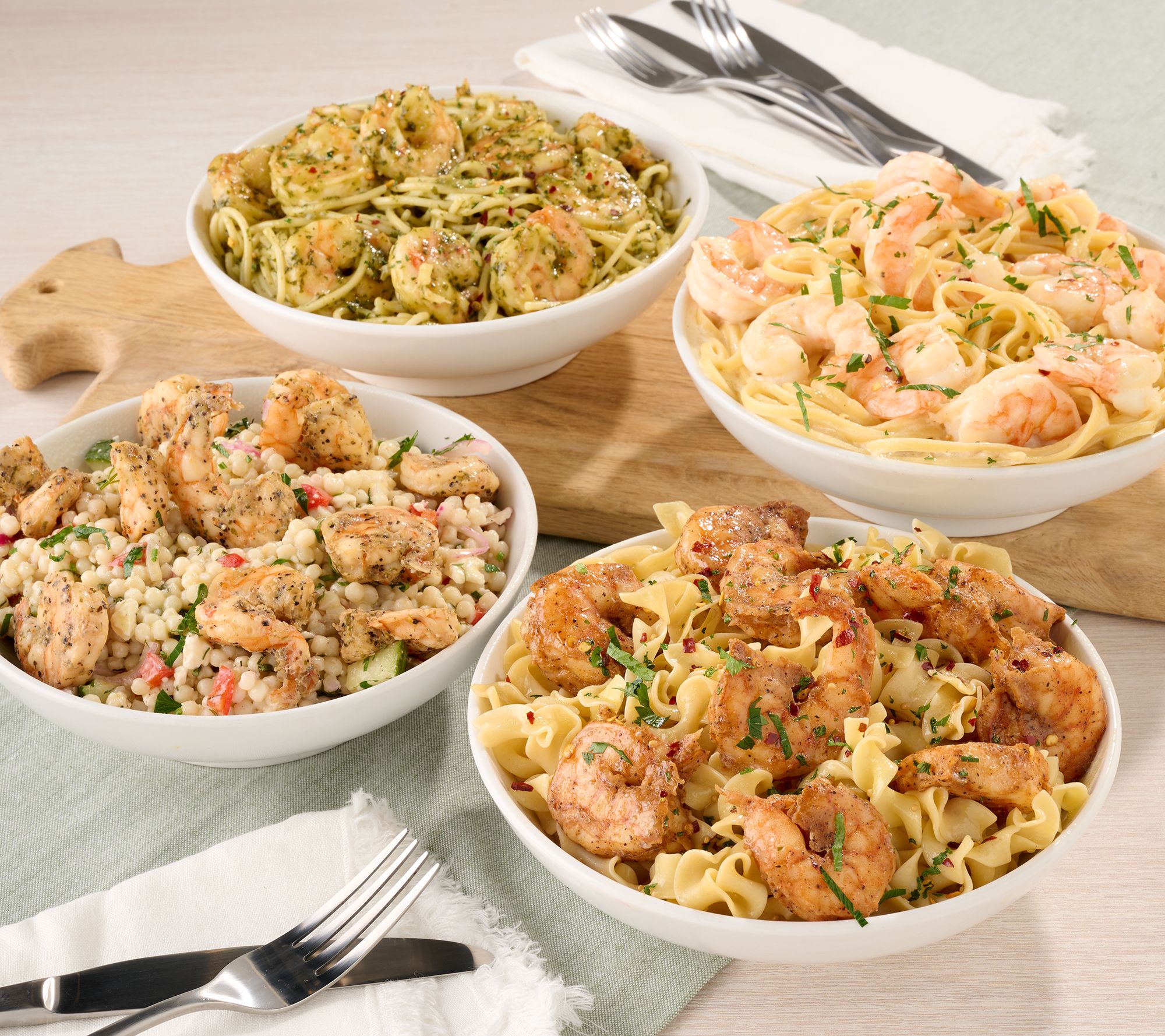 Prime Shrimp (4) Count Boil-in-Bag Shrimp Dinners Shrimp Dinners