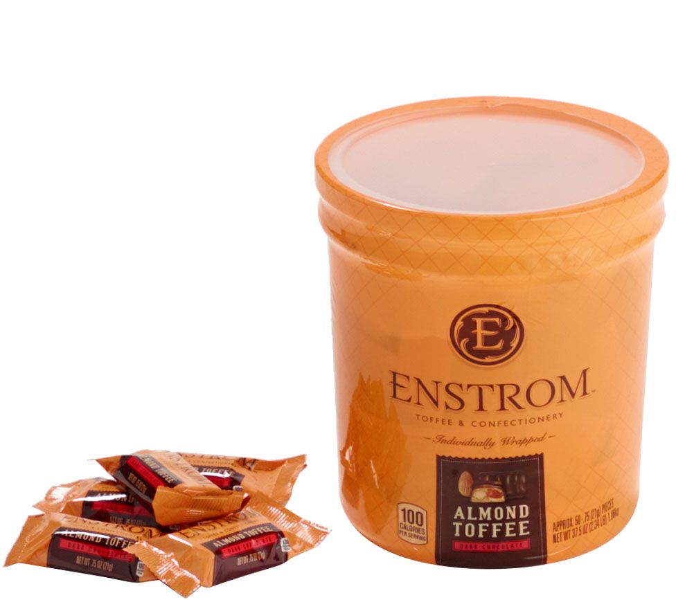 Enstrom's 50piece Almond Toffee Singles