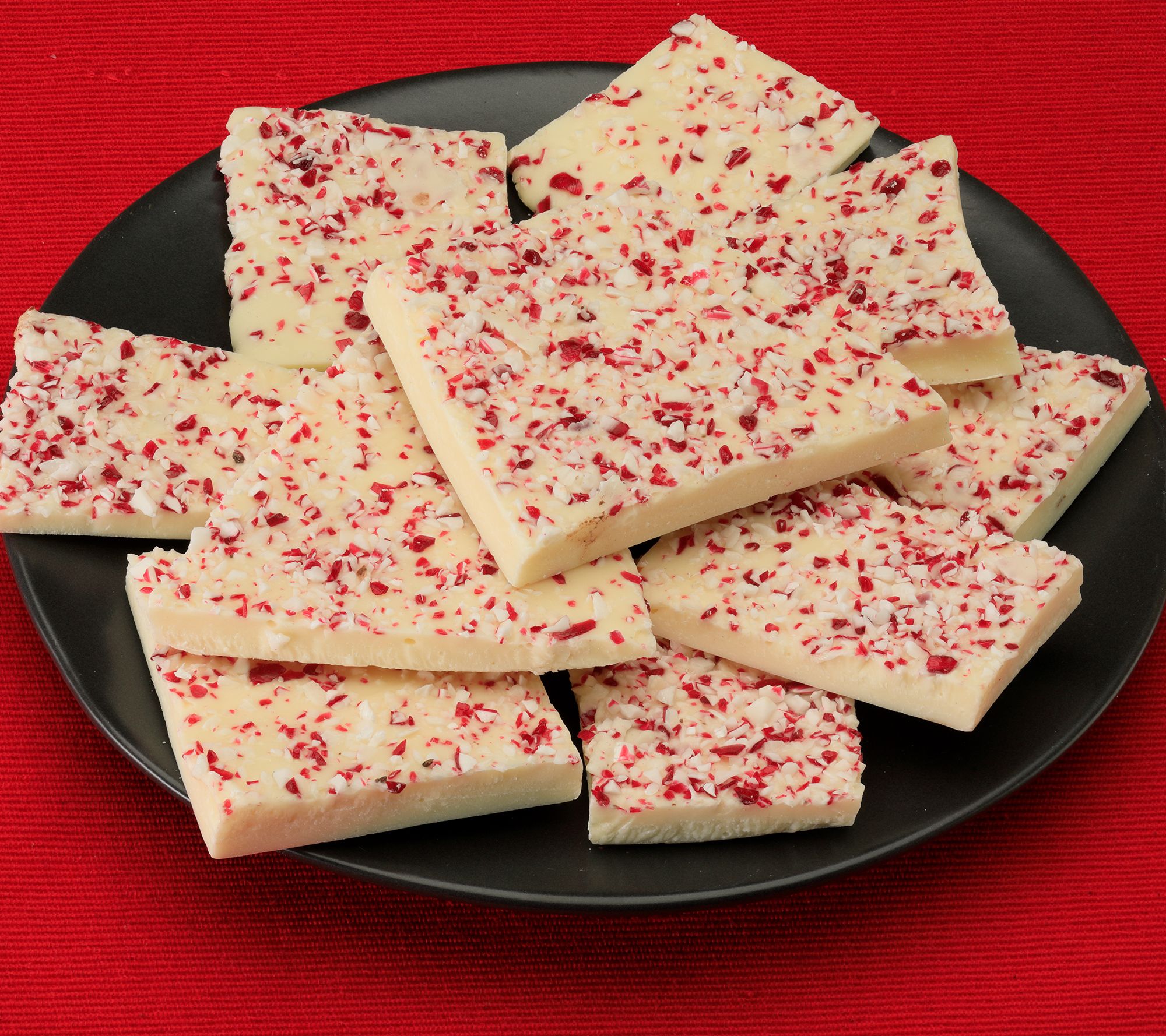 Sh 11/4 Landies Candies White Chocolate 10 oz Peppermint Bark
