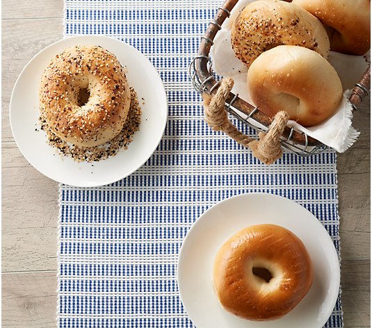 Just Bagels (24) 4-oz NYC Bagels In Choice Of Flavor