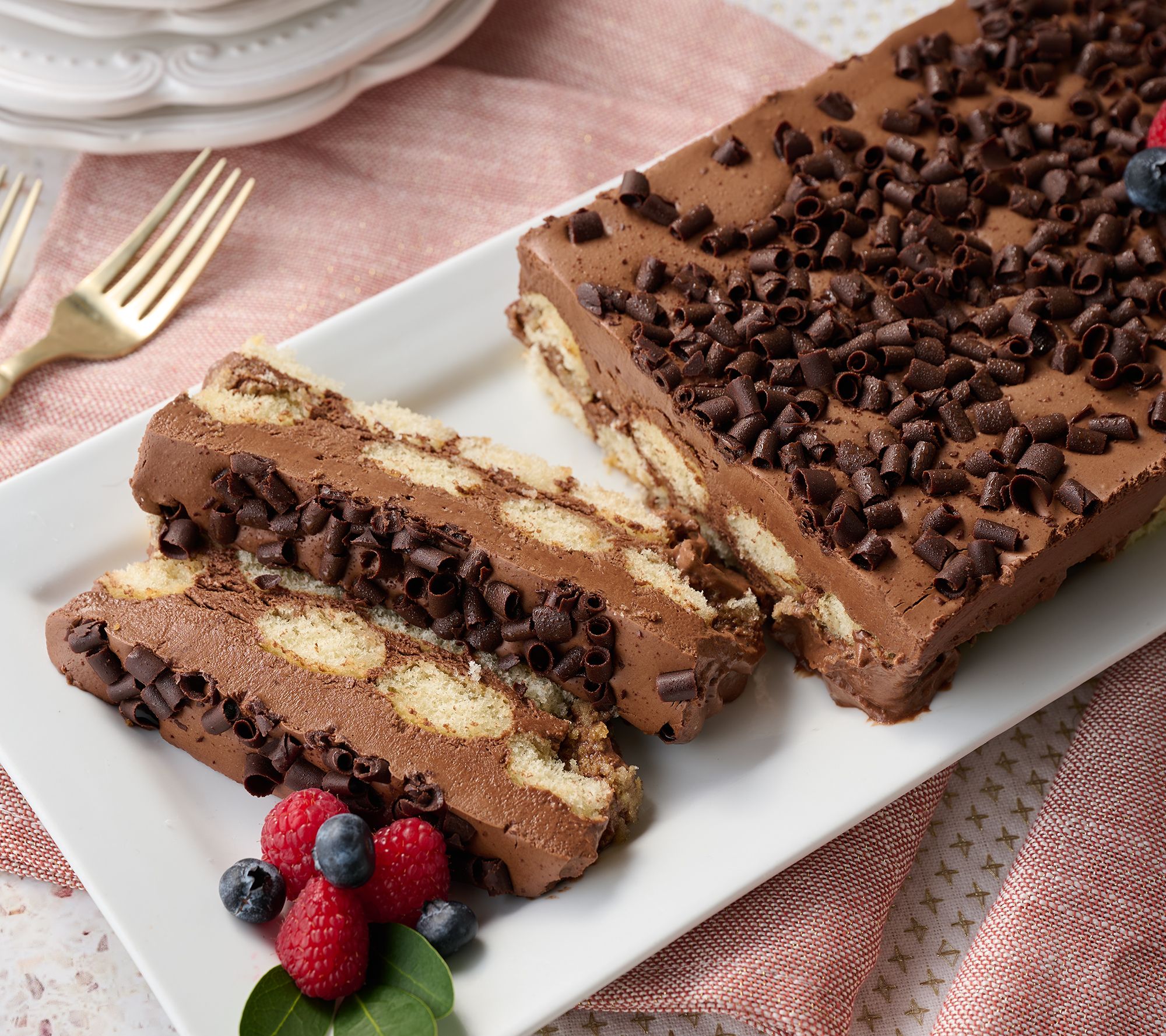 Delizioso Desserts (1) 2 lb Italian Dessert Trays