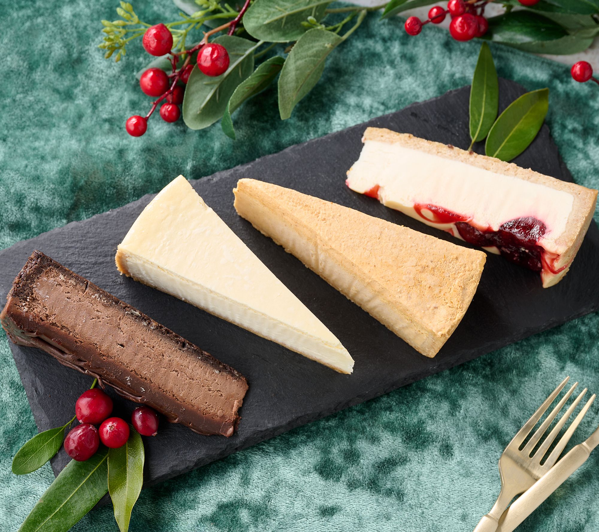 David's Cookies (2) 4lb Scratch Made Holiday Cheesecakes