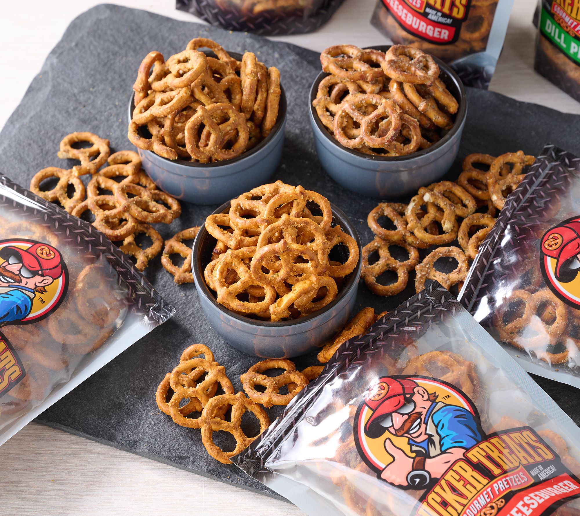 Trucker Treats (6) 5.3oz Flavored Pretzels