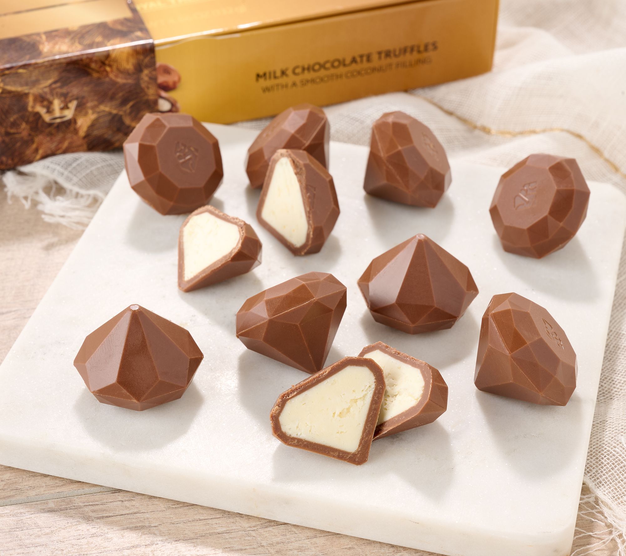 SH12/7 RAI Chocolate (48) Truffles in (4) Holiday Boxes