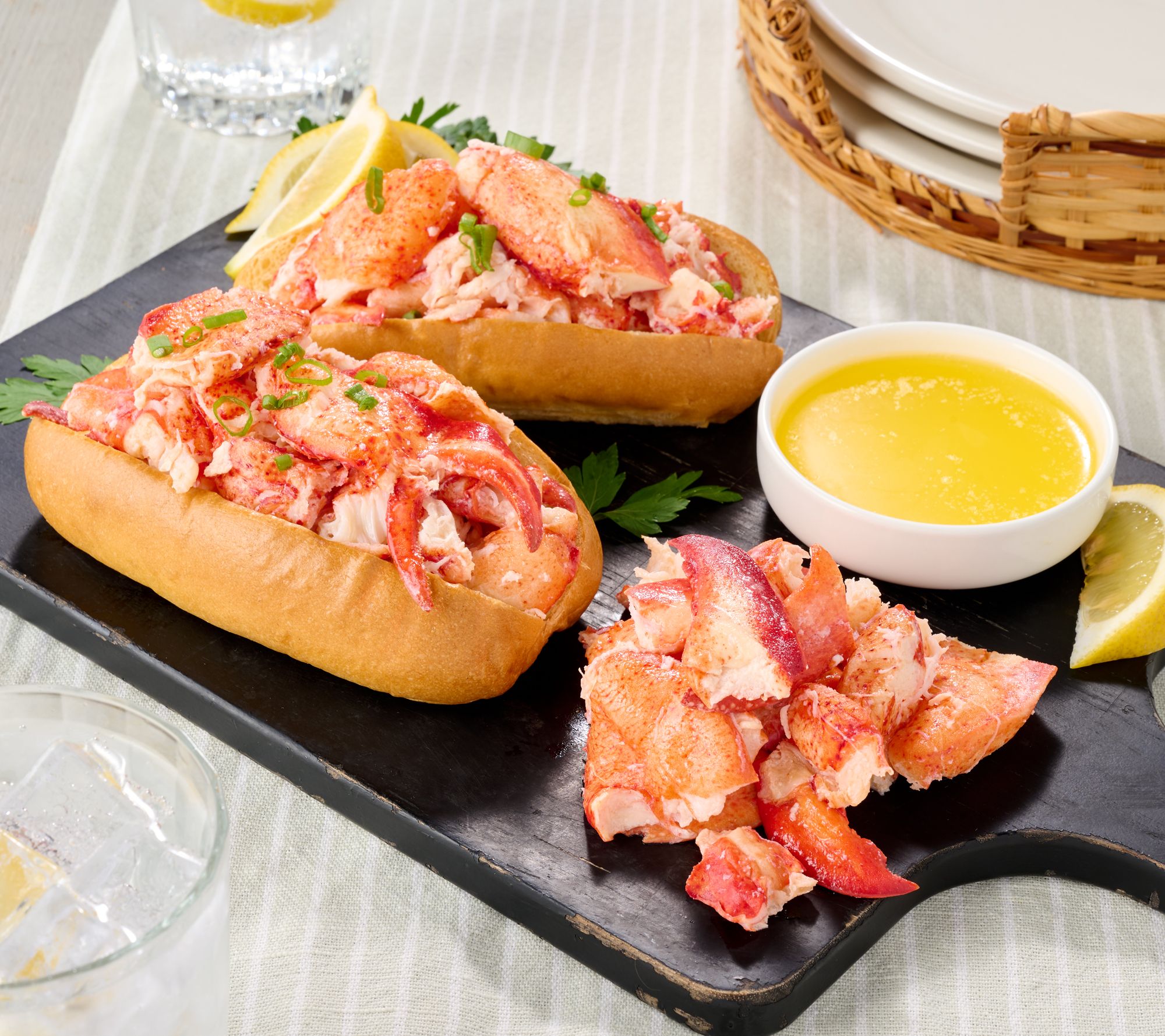 Greenhead Lobster 2-lbs Maine Lobster Meat w/ 8-oz Kate's Butter