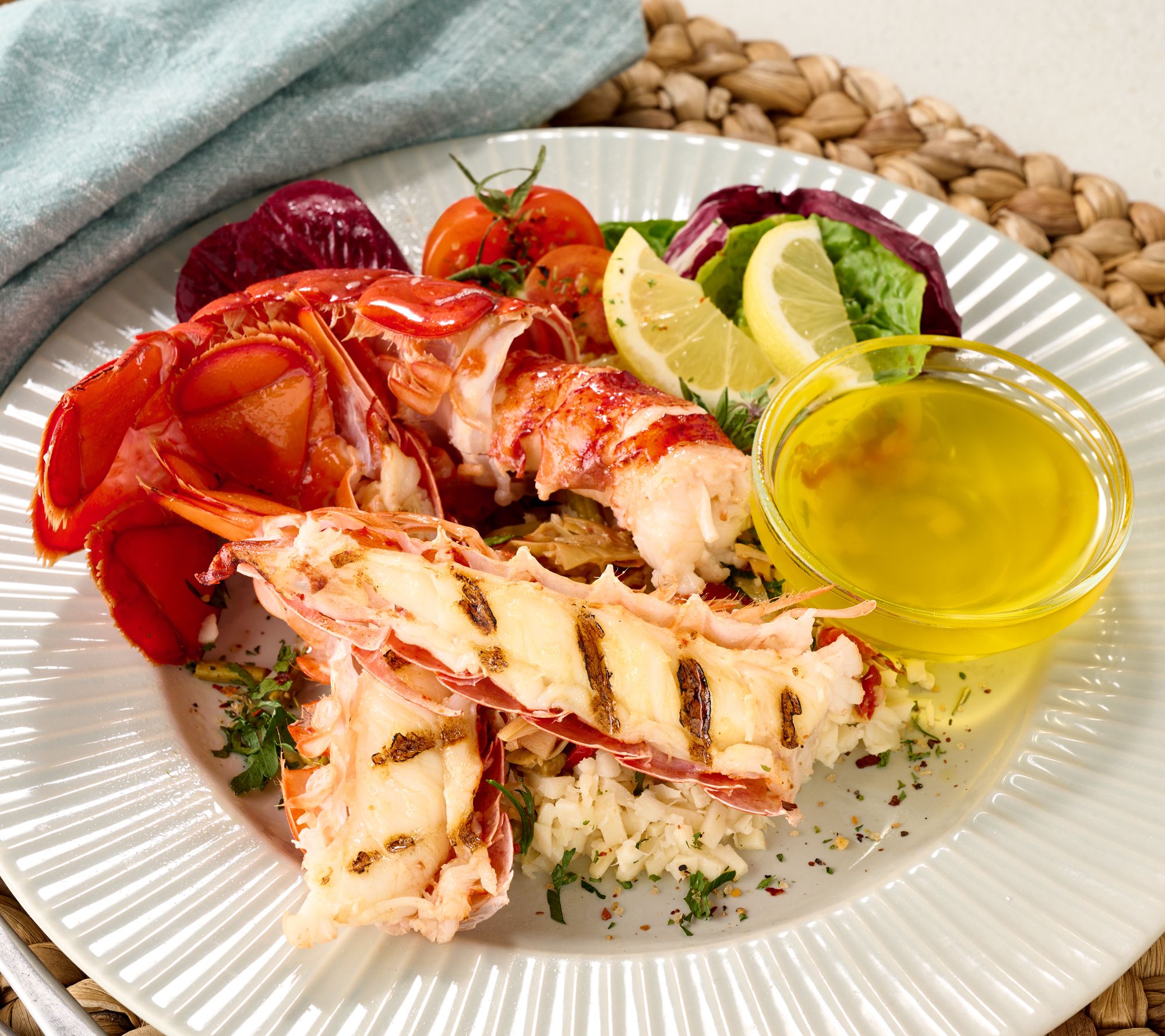 Greenhead (10) 3-4 oz HPP Lobster Tails With Kate's Butter