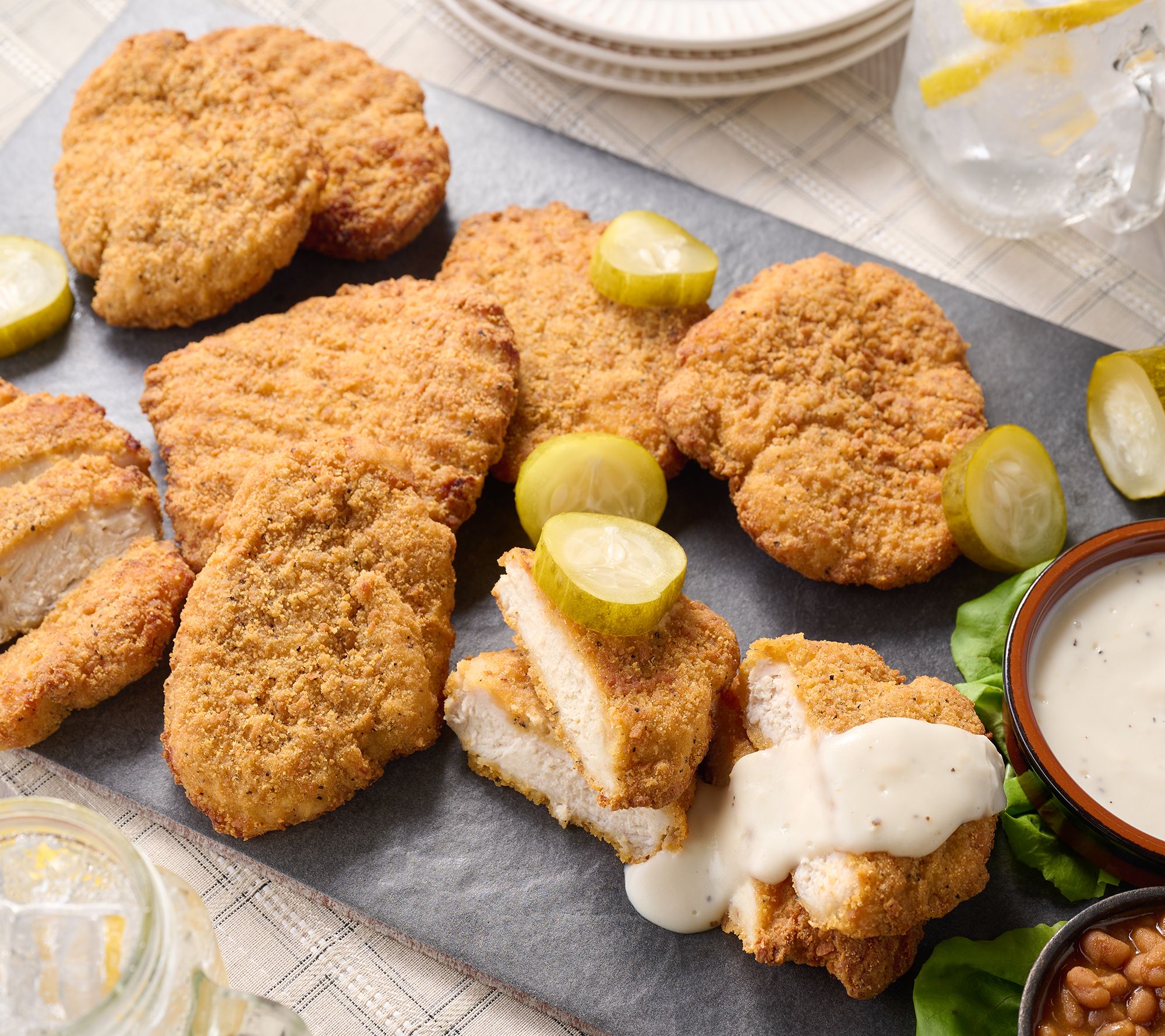 Heartland Fresh 2.5lb or 5.5lb Tater-Crusted Crispy Chicken Fried Chicken