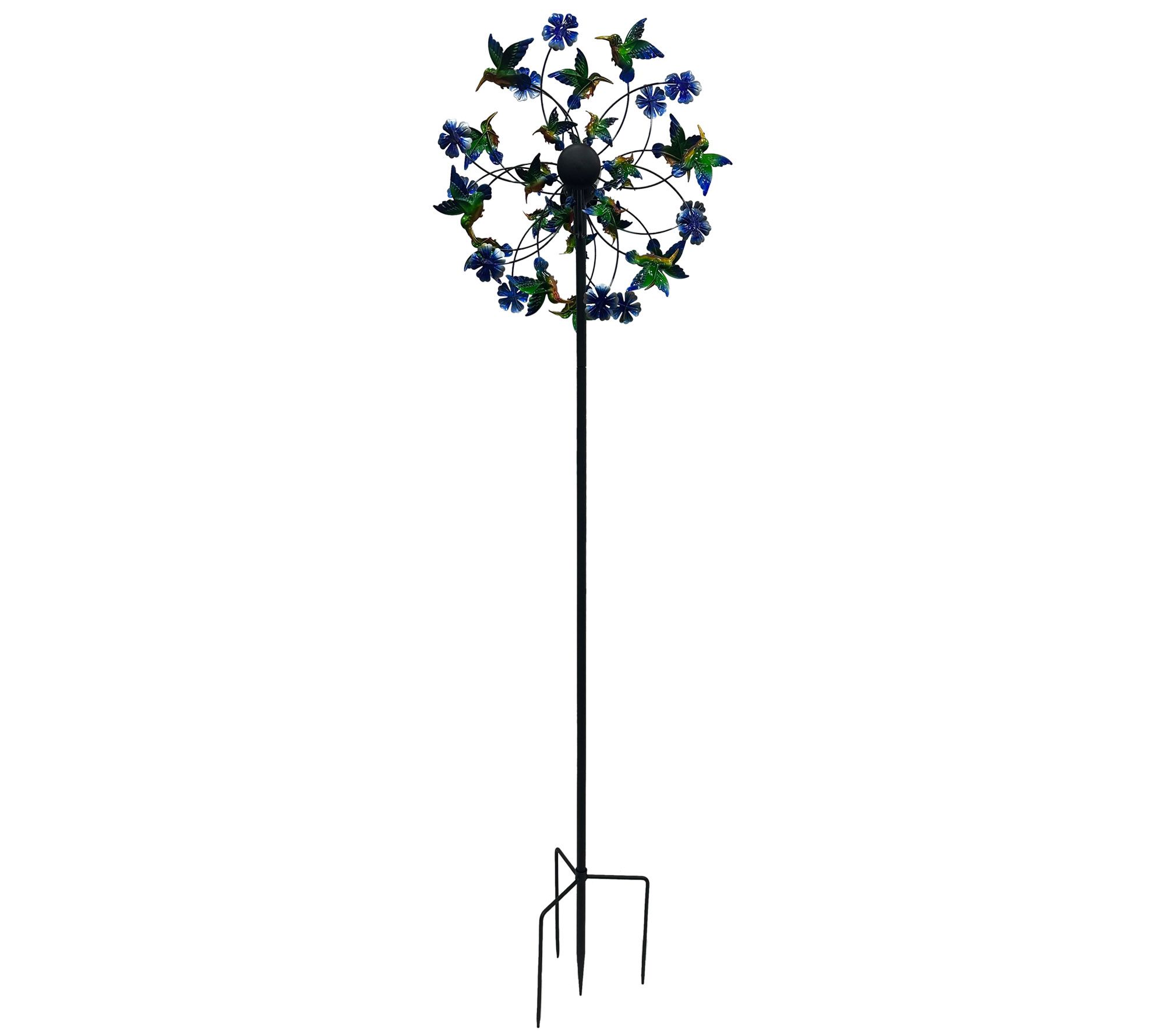 "As Is" Temp-tations Outdoors Solar Globe Garden Critter Spinner