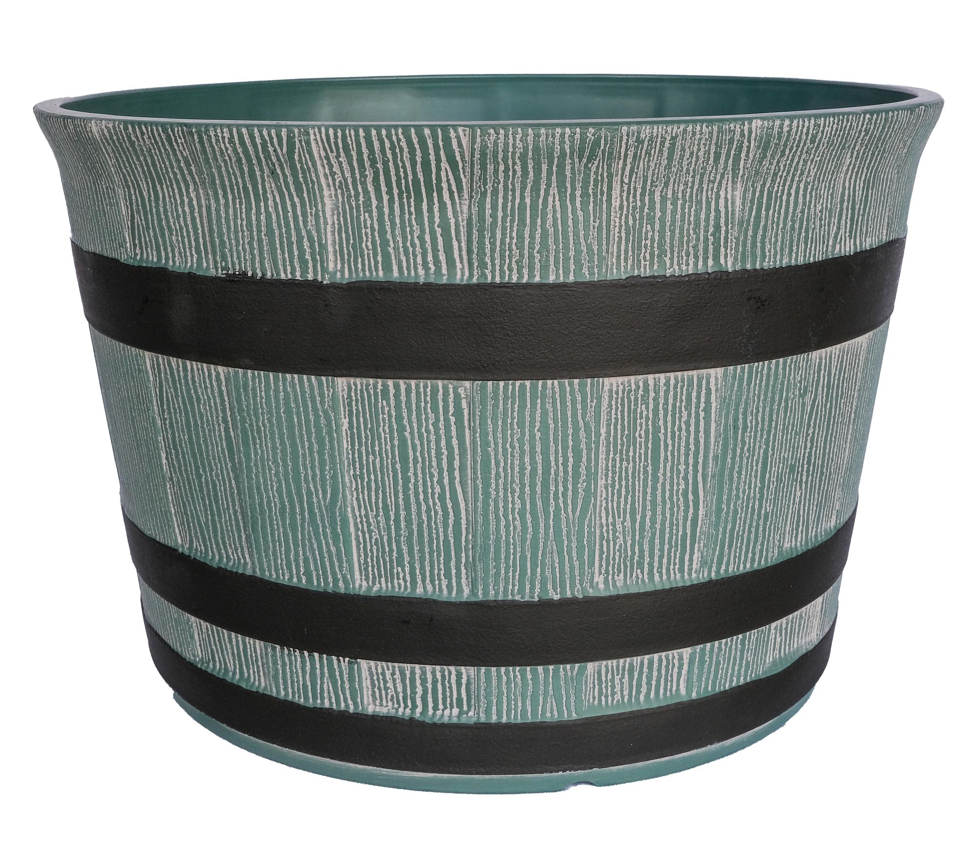 Roberta's 16" Jumbo Single Whiskey Barrel Planter