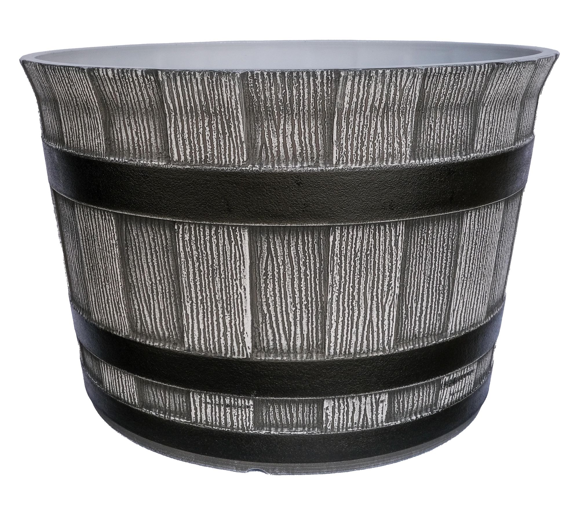 Roberta's 16" Jumbo Single Whiskey Barrel Planter