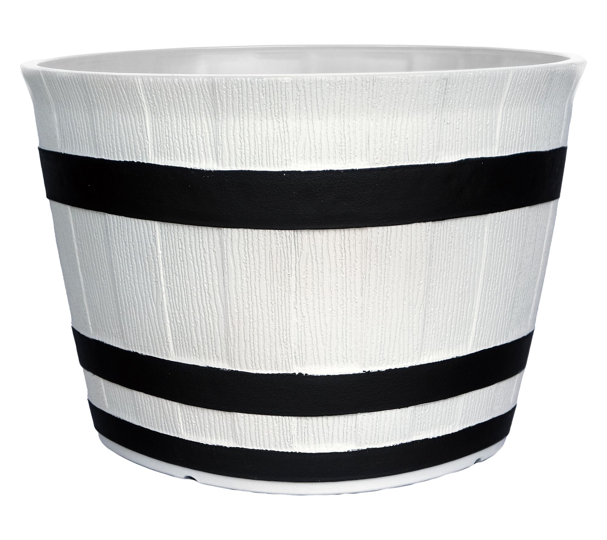 Roberta's 16" Jumbo Single Whiskey Barrel Planter