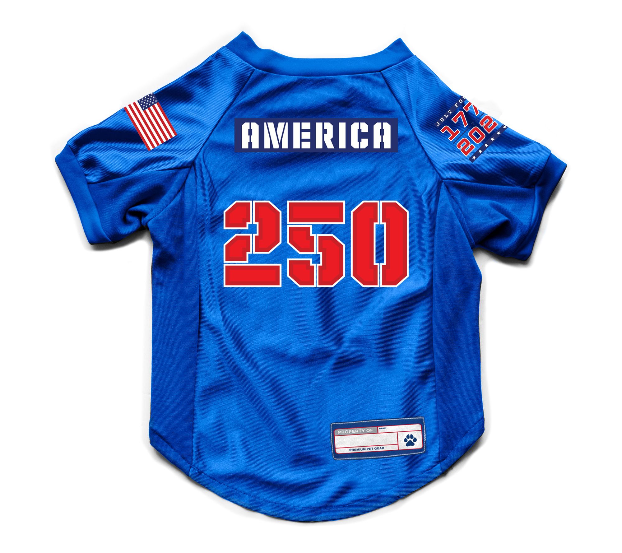 Littlearth America 250 Pet Stretch Jersey
