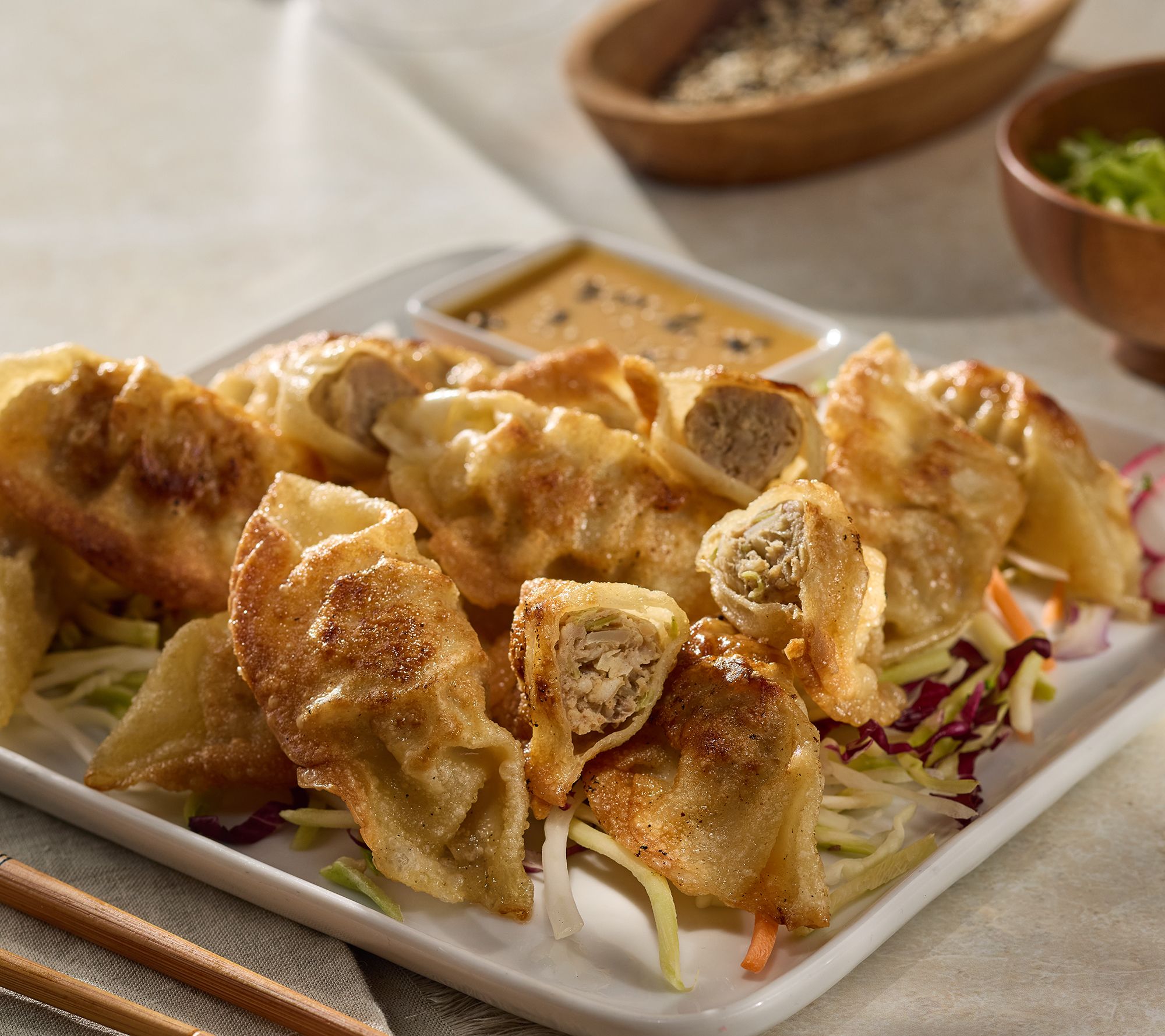 The Perfect Gourmet 75-piece Classic Sized Potstickers