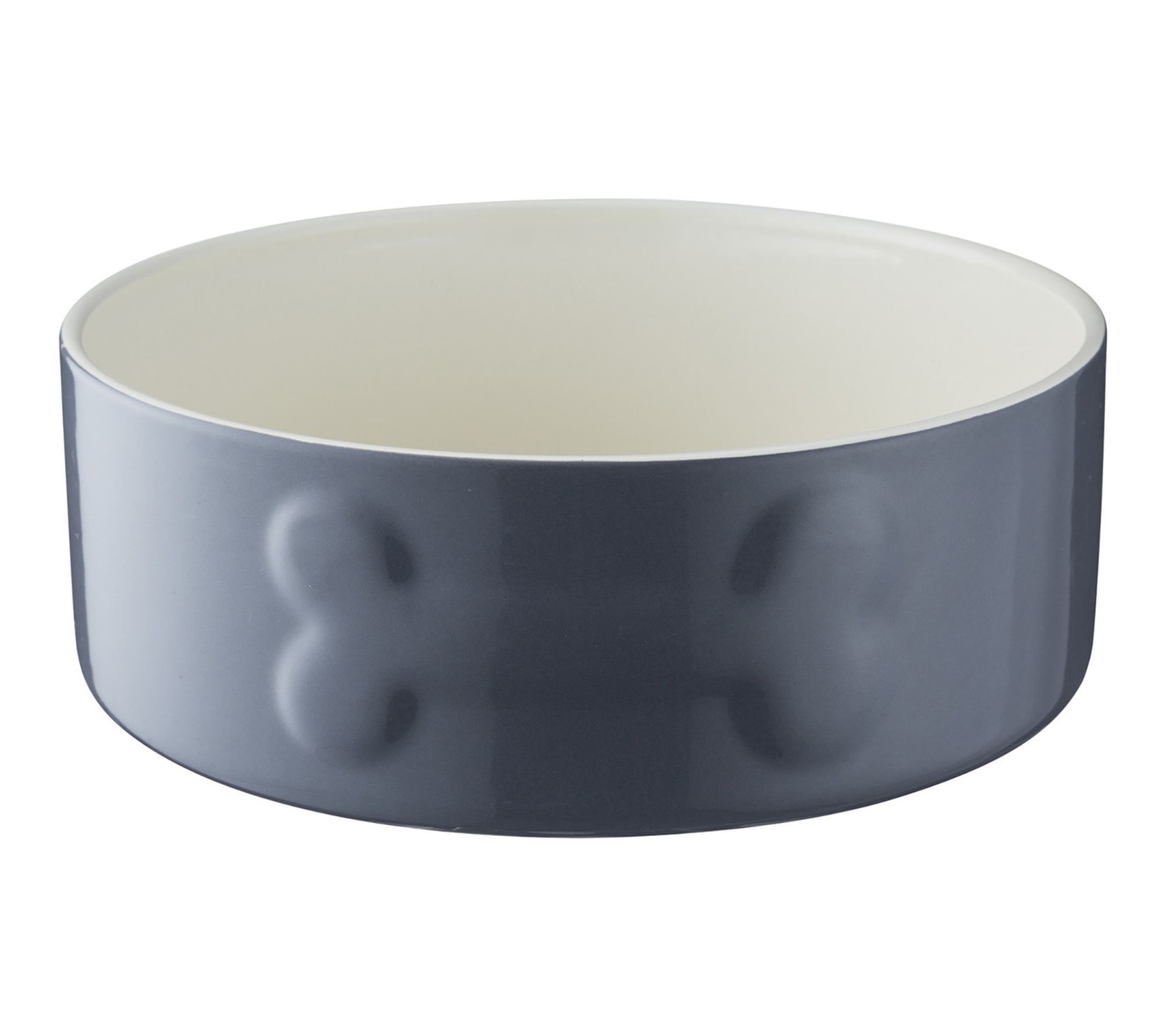 Mason Cash Embossed Bone 50.7oz Dog Bowl