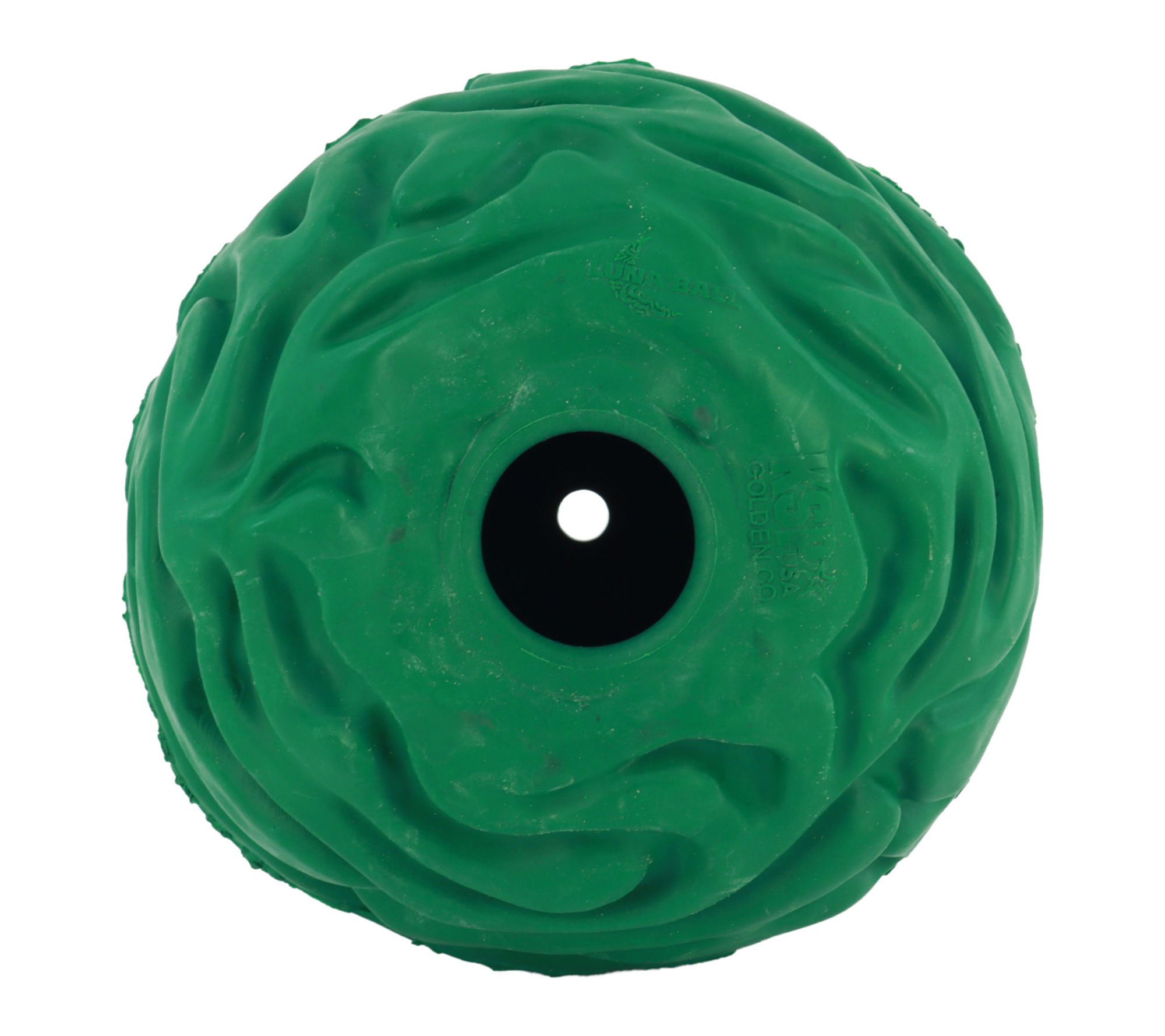 PetKORE 4" Large Green Luna Ball Dog & Puppy Toy
