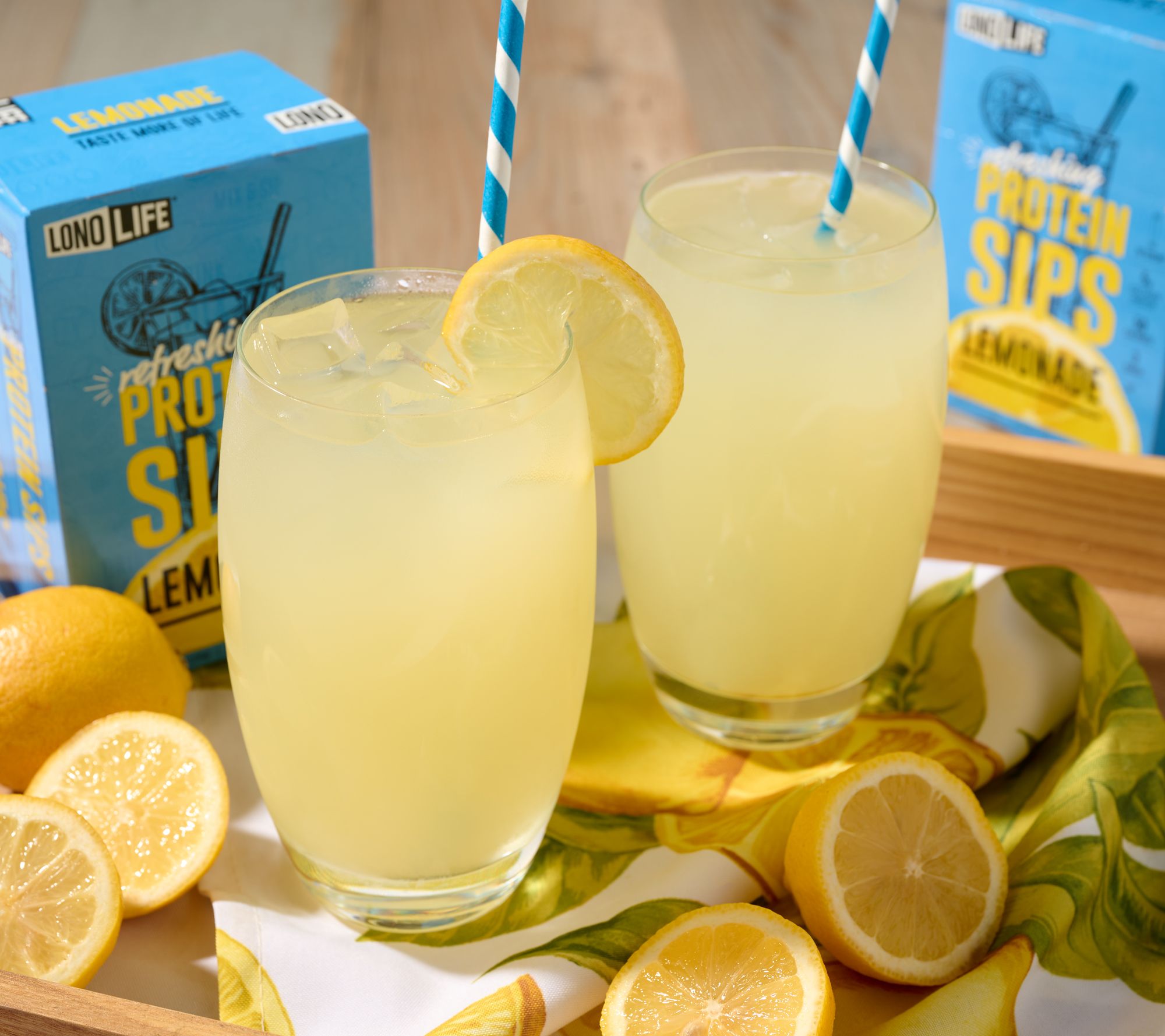 LonoLife 20 Single Serve Protein Packed Lemonade Mixes