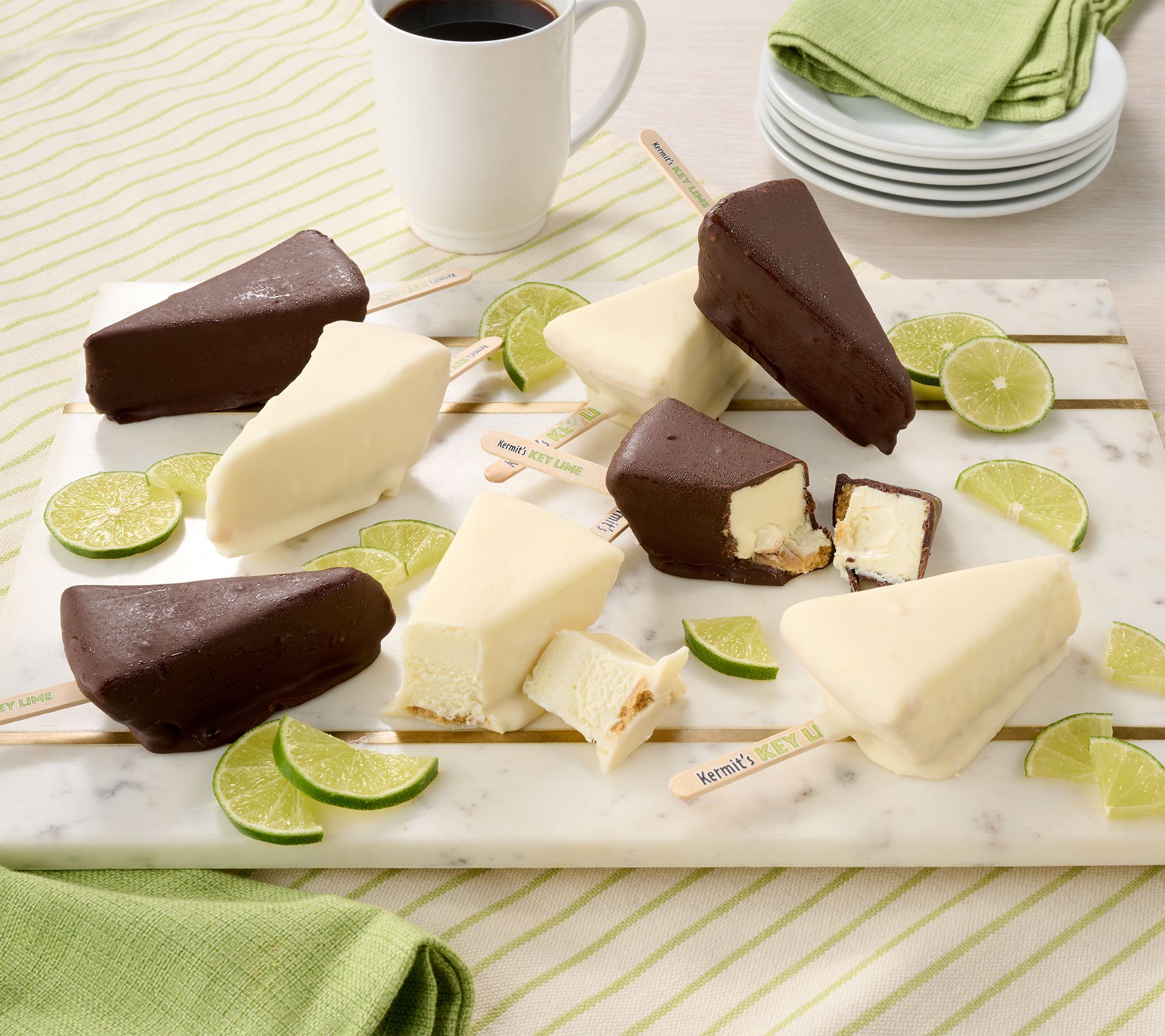 Kermit's 8-Count Chocolate Covered Key Lime Pie Bars