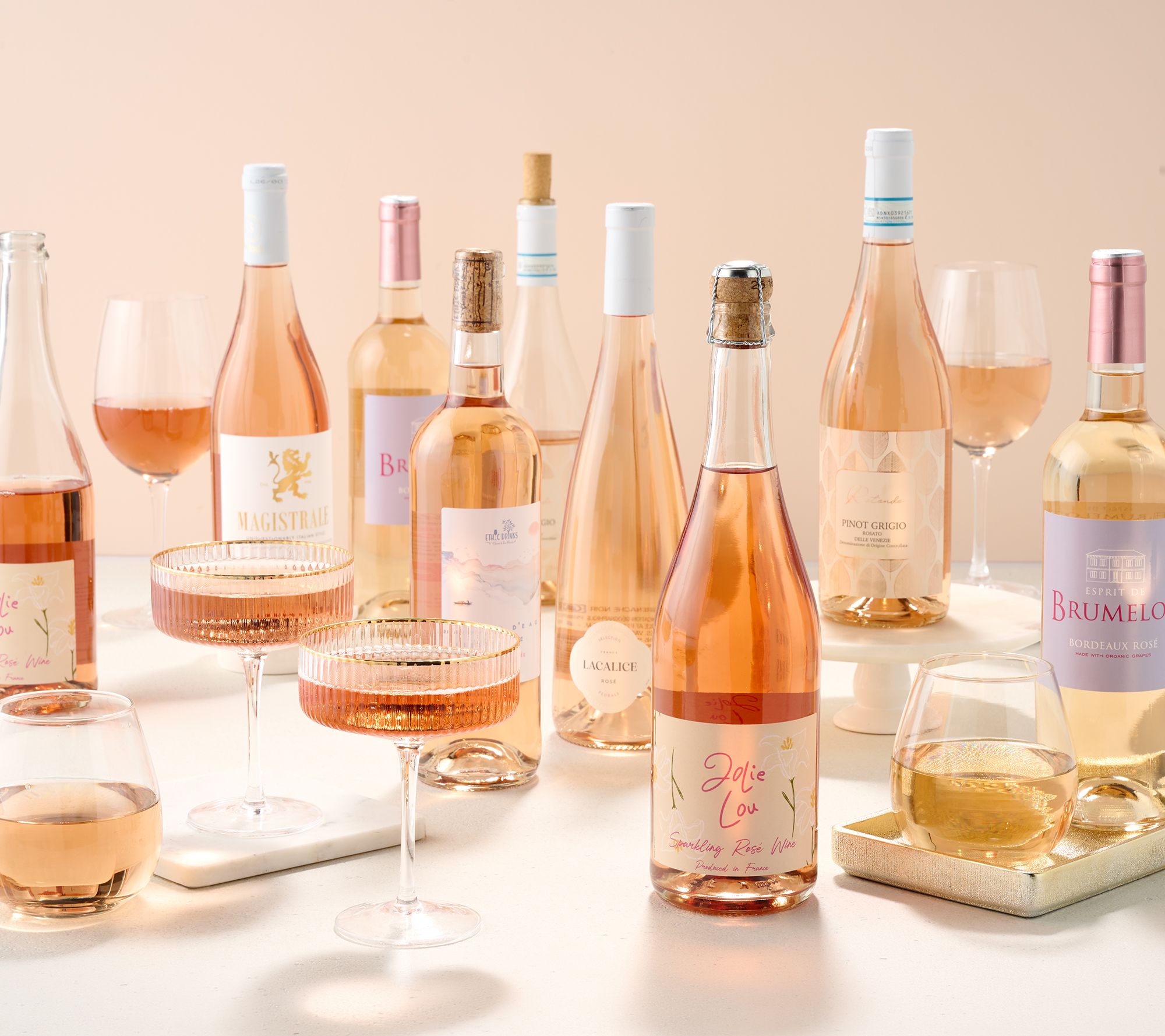 Hemispheres (12)750-ml Btls Rose All Day Wine Collection