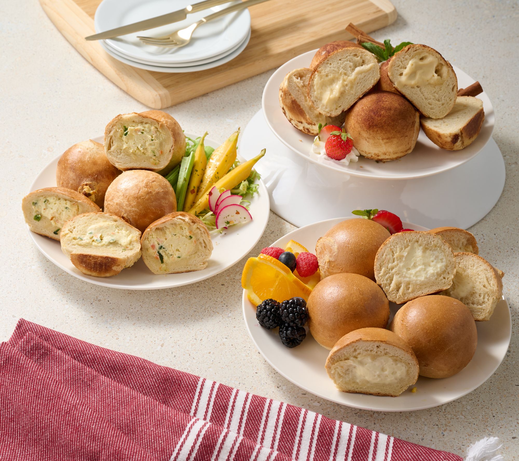 Just Bagels (18) 3-oz Stuffed NYC Bagel Bites in Choice Flavor
