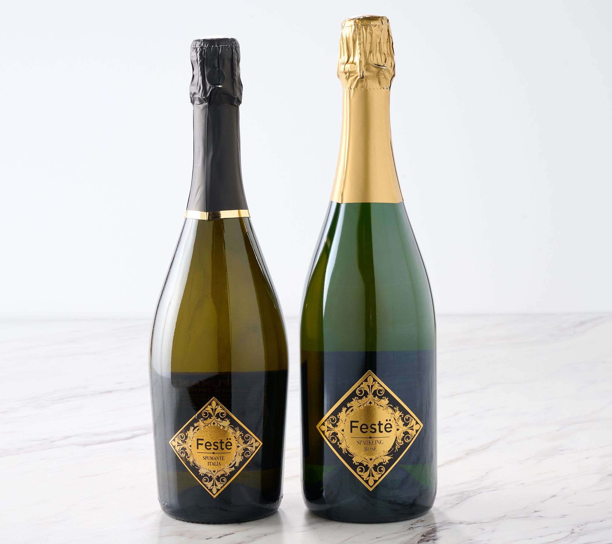 Vino Voyage (2) 750ml Btls Feste Sparkling Wine Set - QVC.com