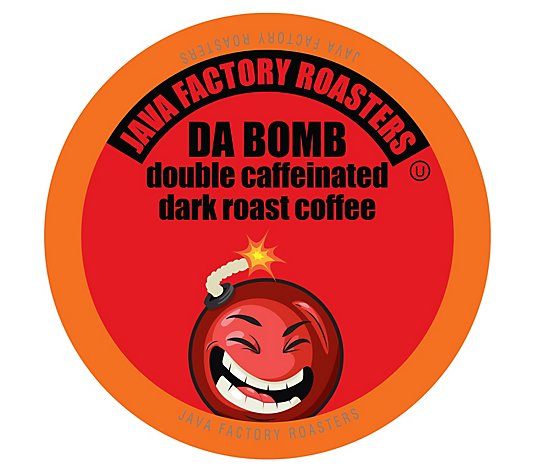 Java Factory 40-Count Da Bomb Extra Bold Double Caffeinated